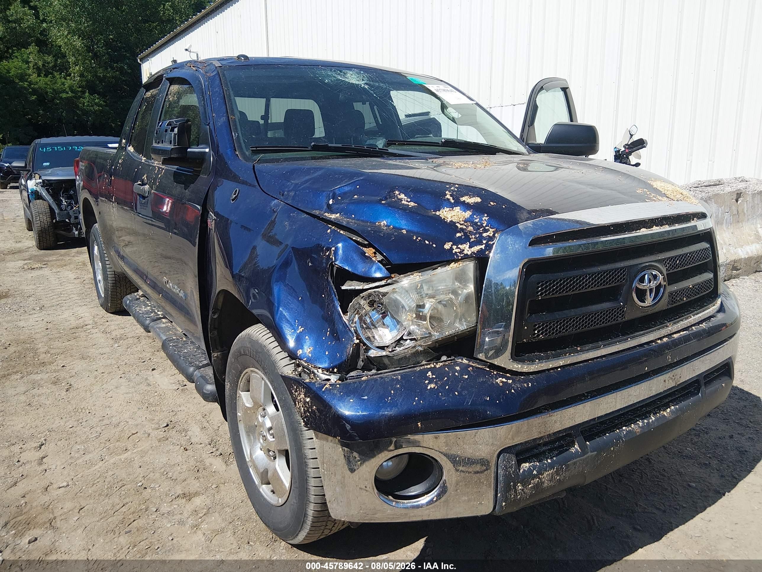2011 Toyota Tundra Grade 5.7l V8 Blue vin: 5TFUY5F15BX196843