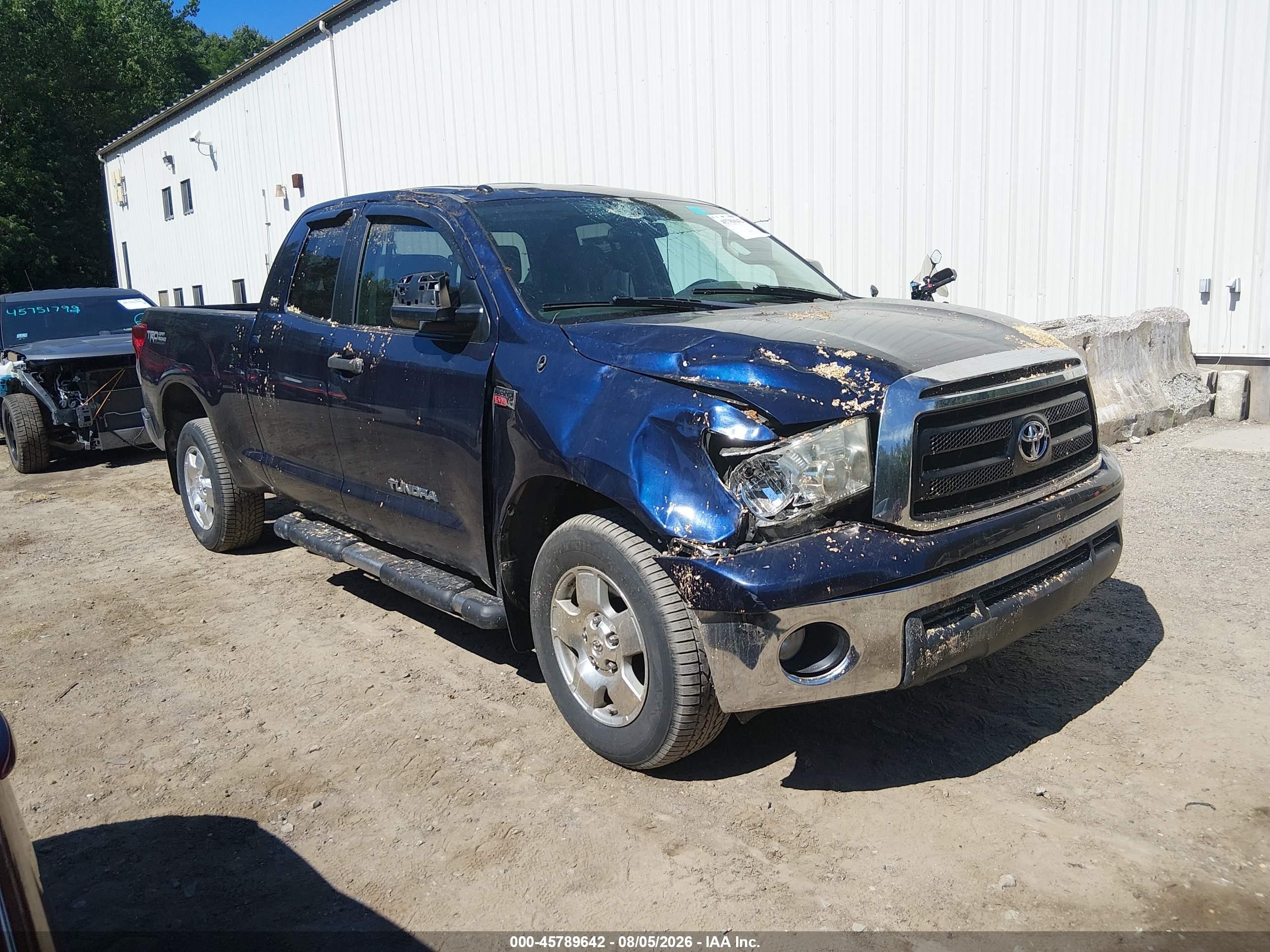 2011 Toyota Tundra Grade 5.7l V8 Blue vin: 5TFUY5F15BX196843