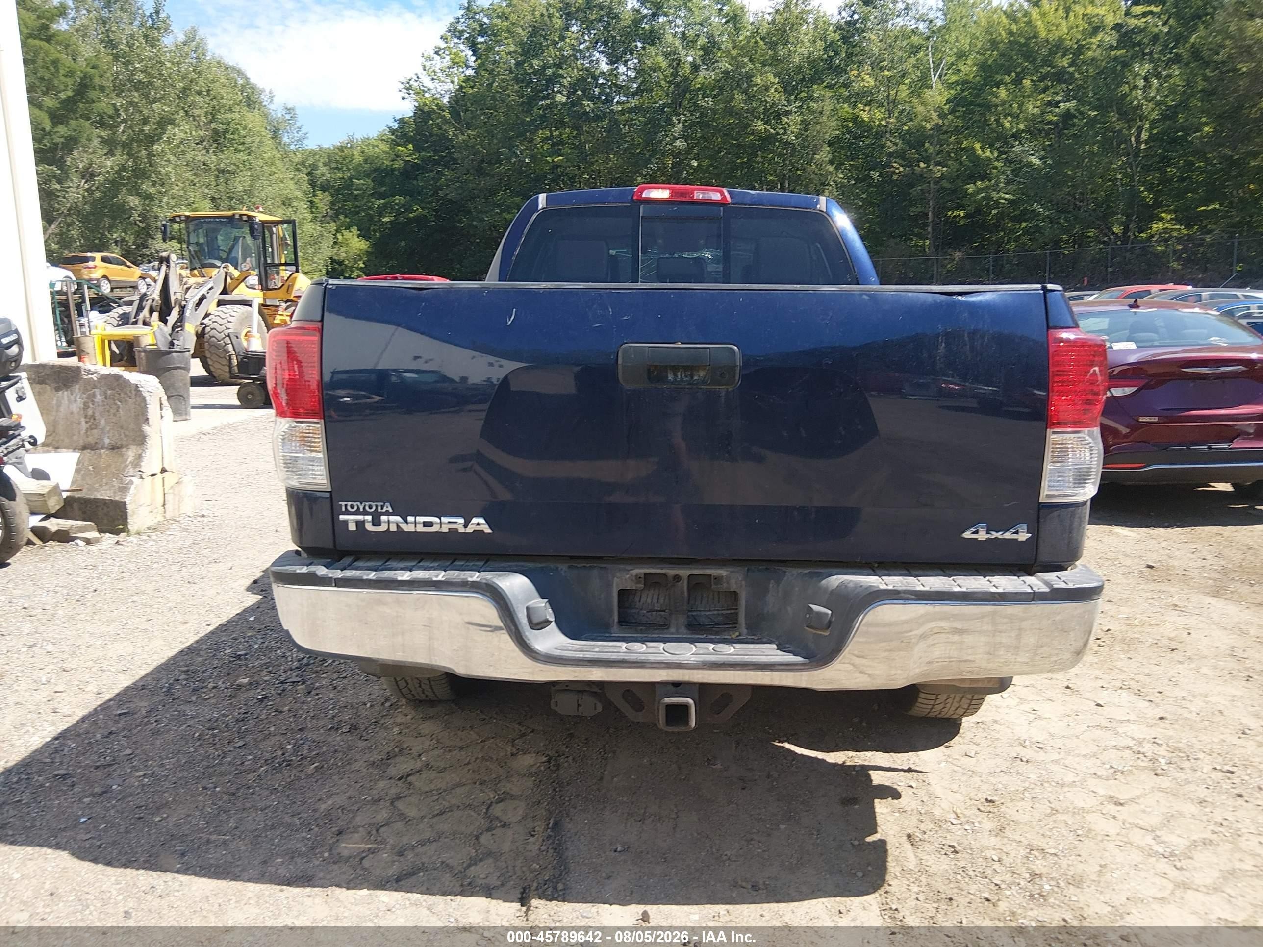 2011 Toyota Tundra Grade 5.7l V8 Blue vin: 5TFUY5F15BX196843