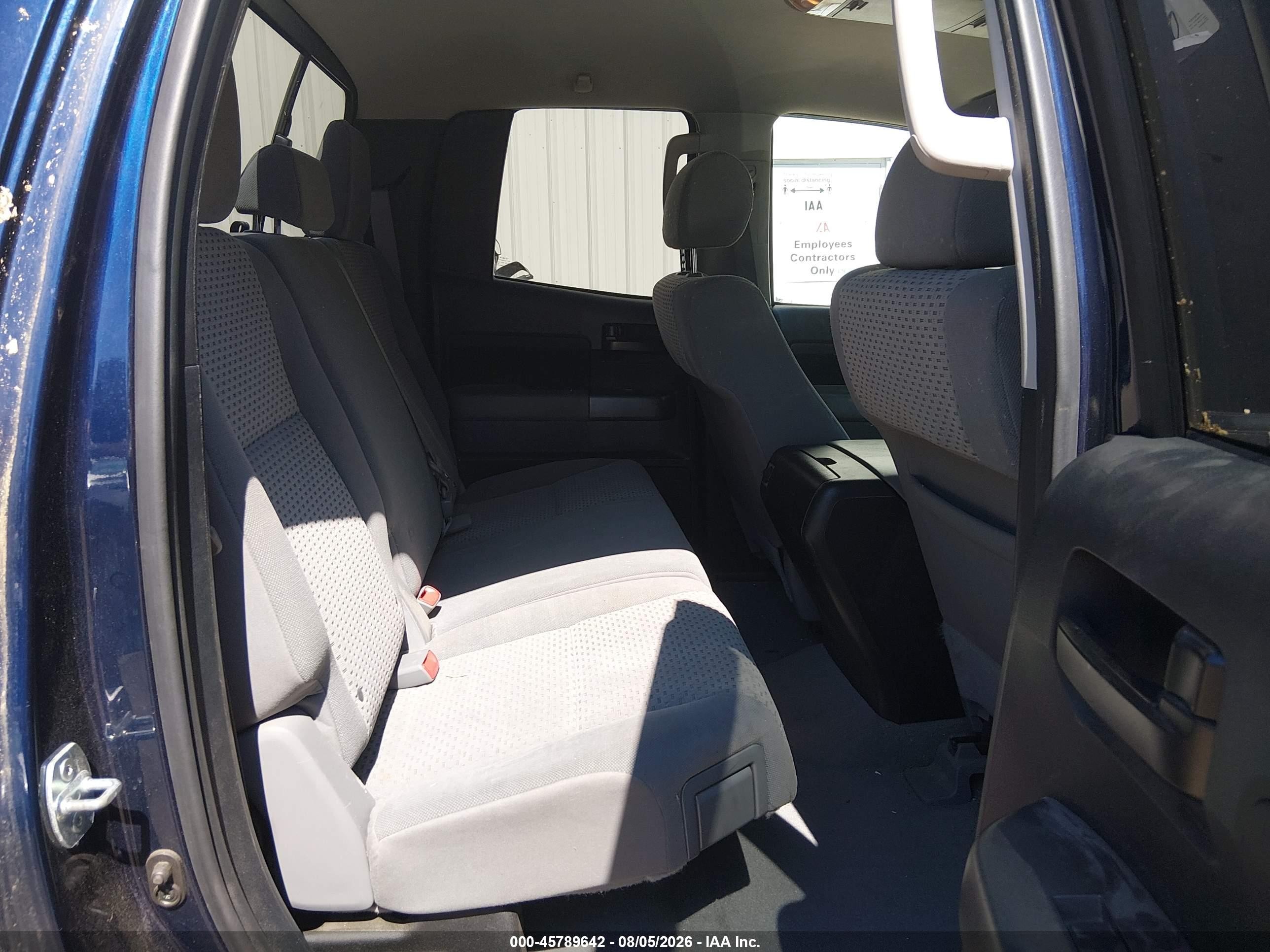 2011 Toyota Tundra Grade 5.7l V8 Blue vin: 5TFUY5F15BX196843