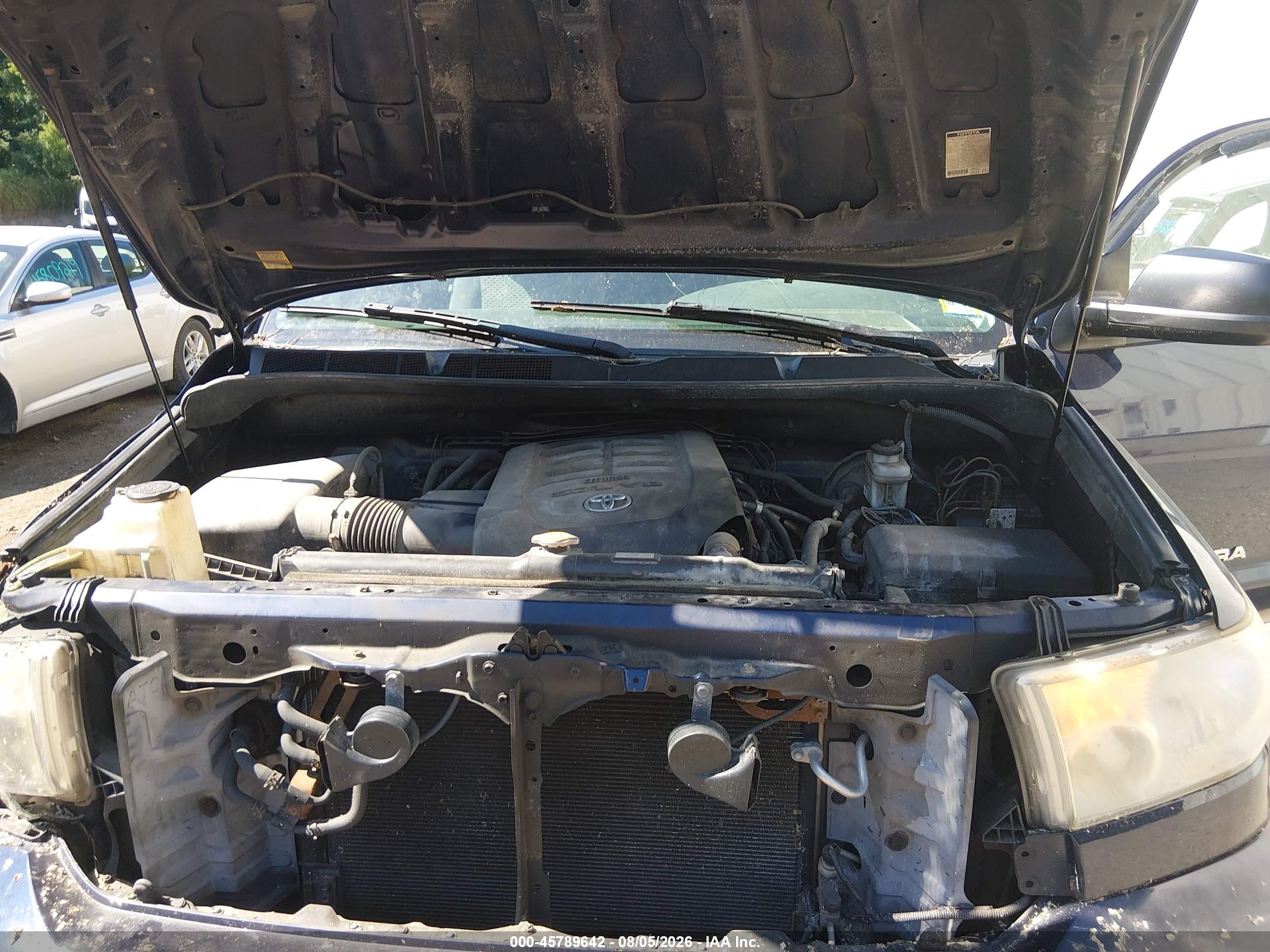 2011 Toyota Tundra Grade 5.7l V8 Blue vin: 5TFUY5F15BX196843
