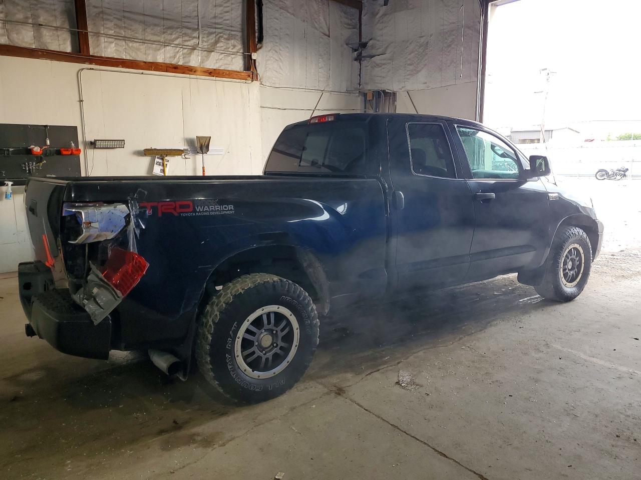 2013 Toyota Tundra Double Cab Sr5 Black vin: 5TFUY5F15DX288750