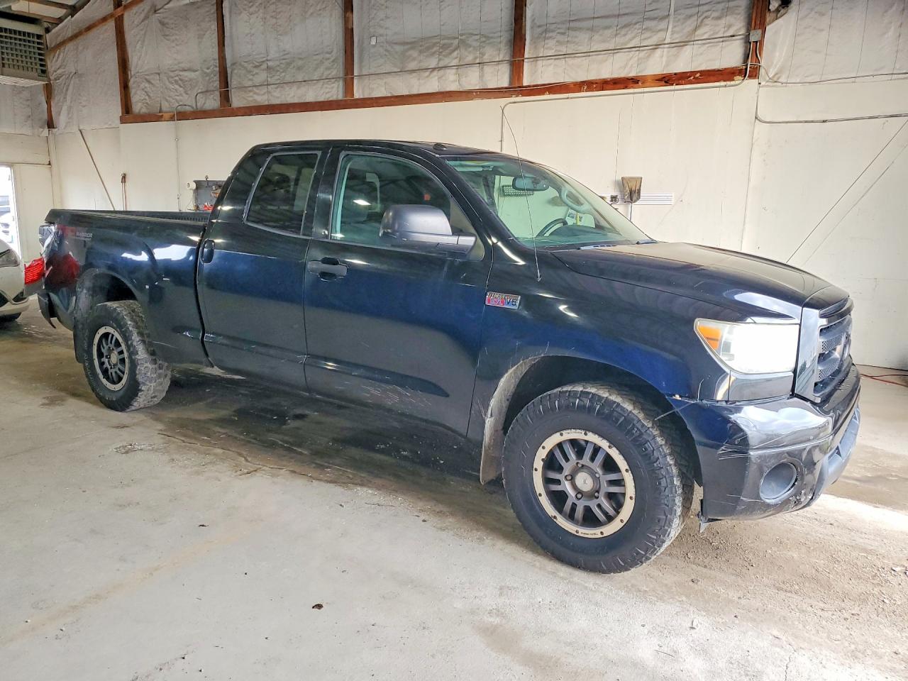 2013 Toyota Tundra Double Cab Sr5 Black vin: 5TFUY5F15DX288750