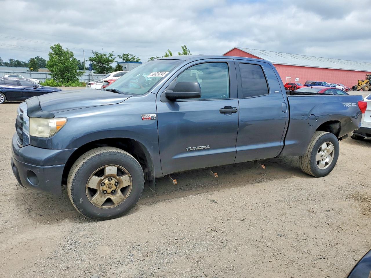 2010 Toyota Tundra Gray vin: 5TFUY5F16AX132342
