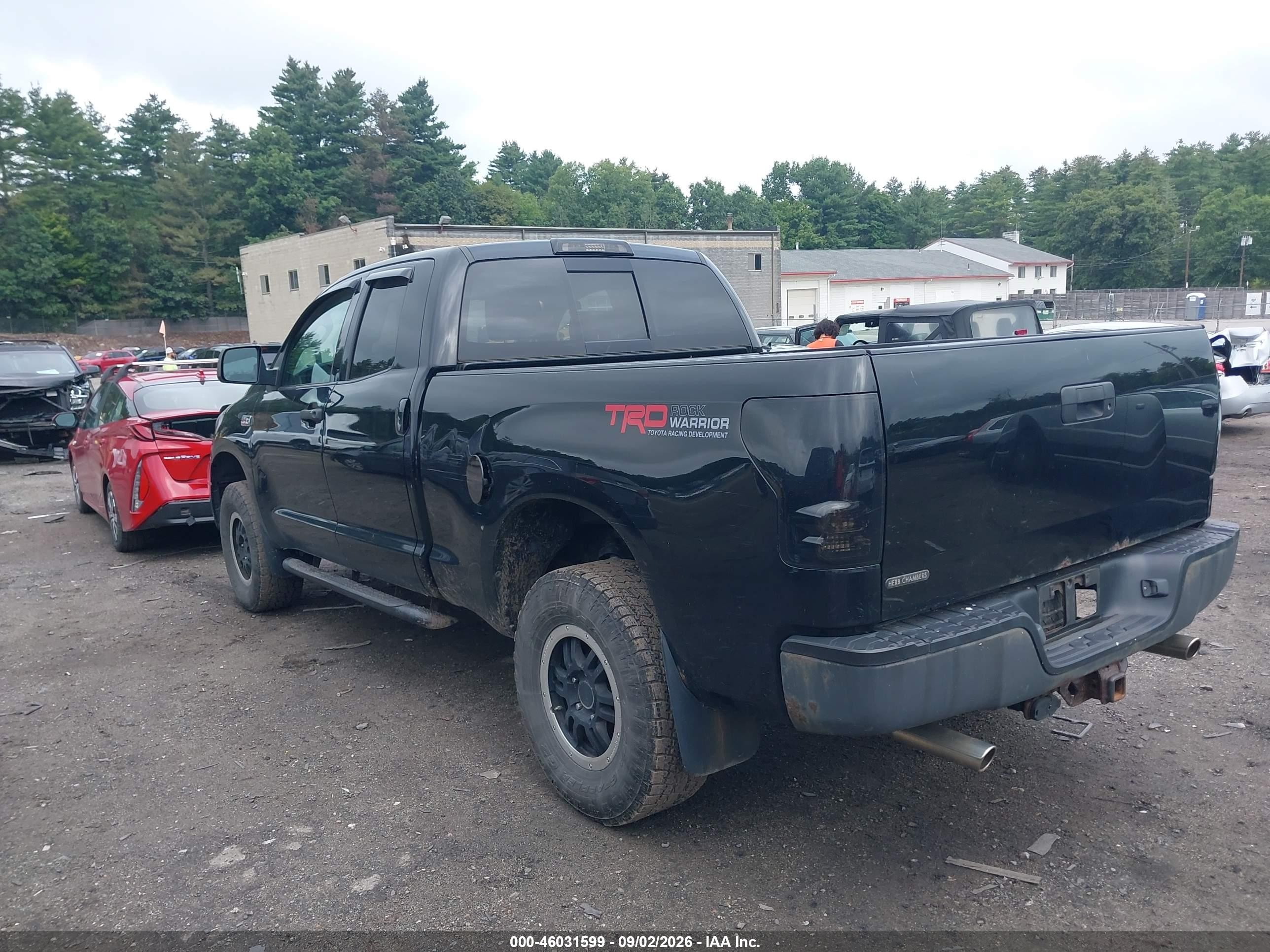 2011 Toyota Tundra Grade 5.7l V8 Black vin: 5TFUY5F16BX158702