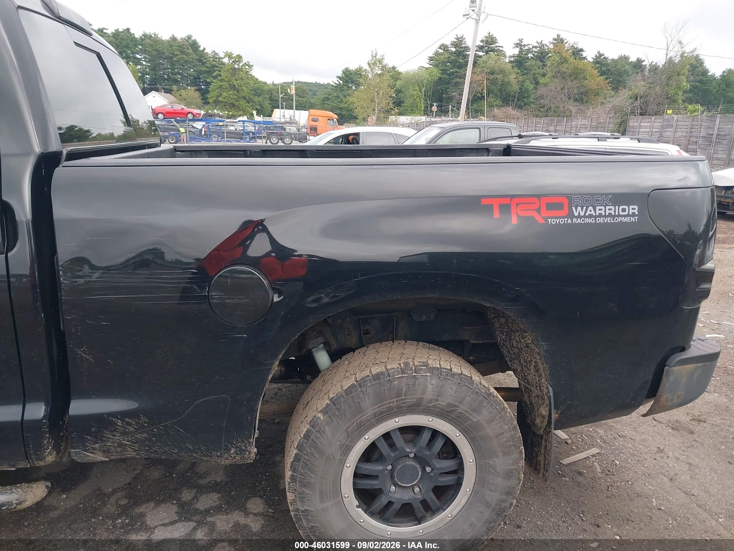 2011 Toyota Tundra Grade 5.7l V8 Black vin: 5TFUY5F16BX158702