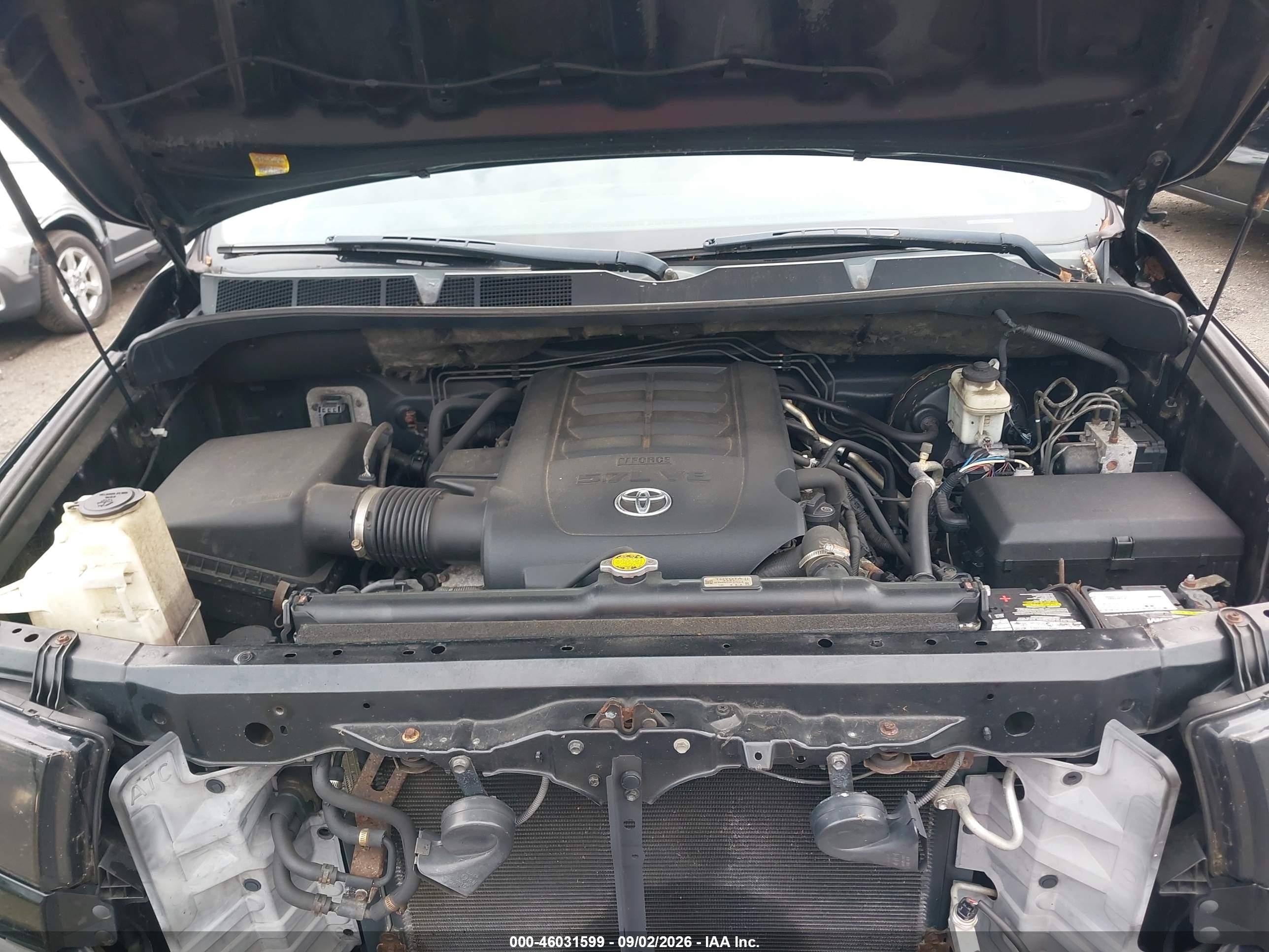 2011 Toyota Tundra Grade 5.7l V8 Black vin: 5TFUY5F16BX158702