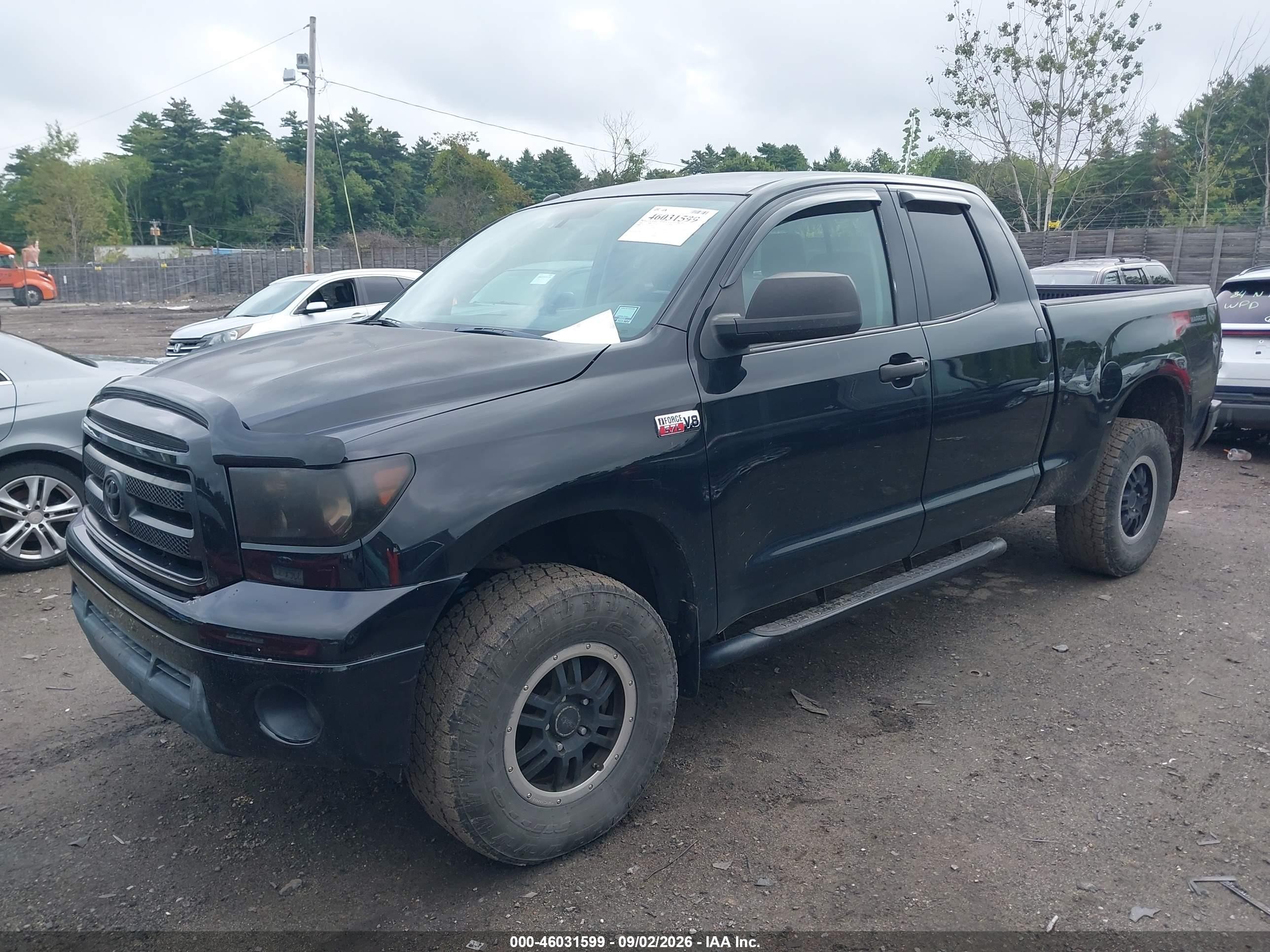 2011 Toyota Tundra Grade 5.7l V8 Black vin: 5TFUY5F16BX158702