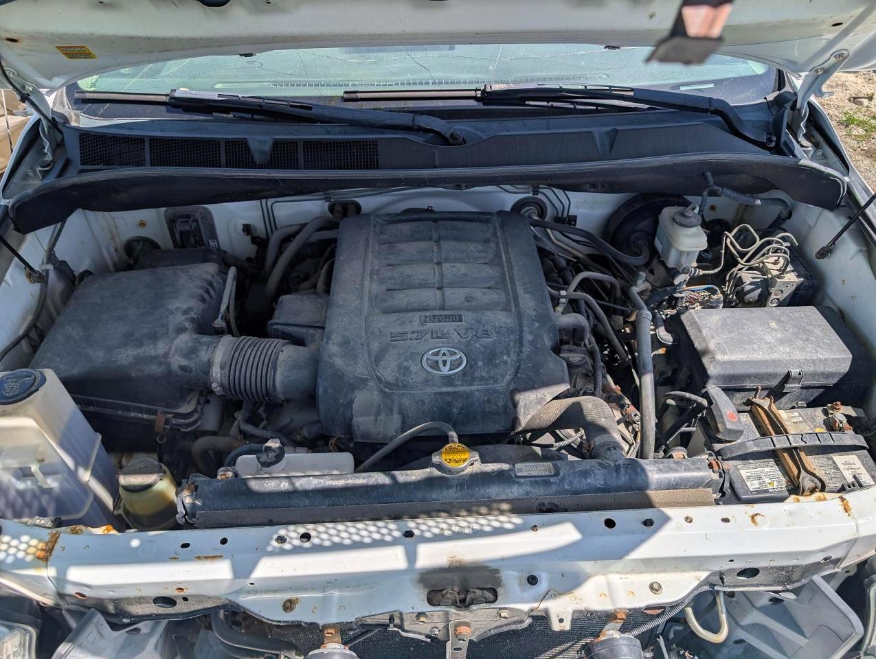 2011 Toyota Tundra Double Cab Sr5 Белый vin: 5TFUY5F16BX169697