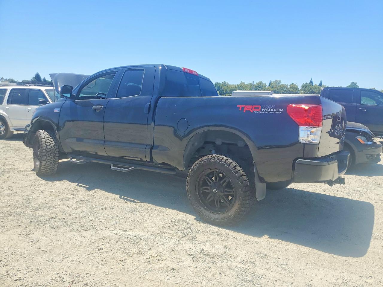 2012 Toyota Tundra Black vin: 5TFUY5F16CX266061