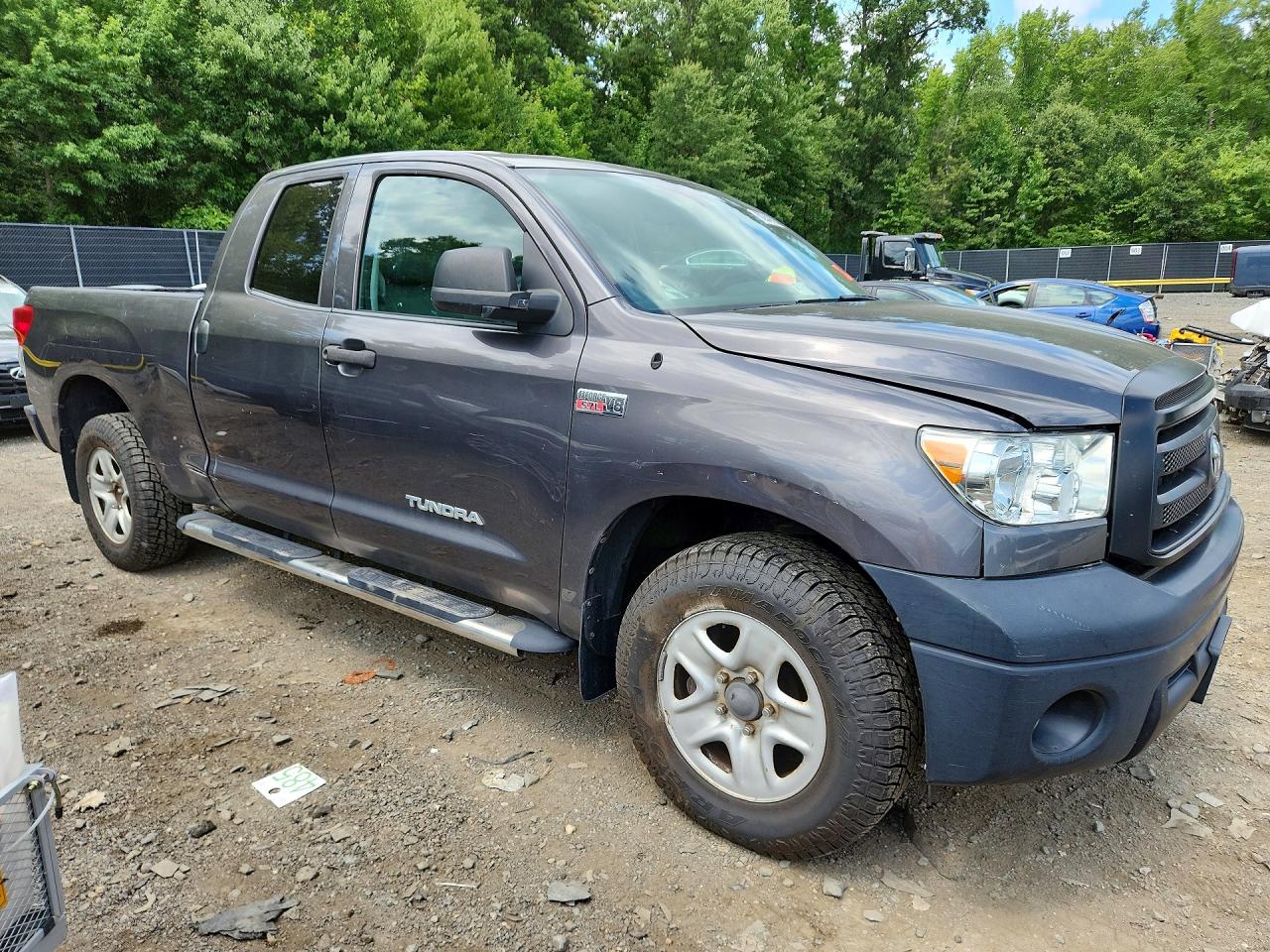 2013 Toyota Tundra Double Cab Sr5 Gray vin: 5TFUY5F16DX288241