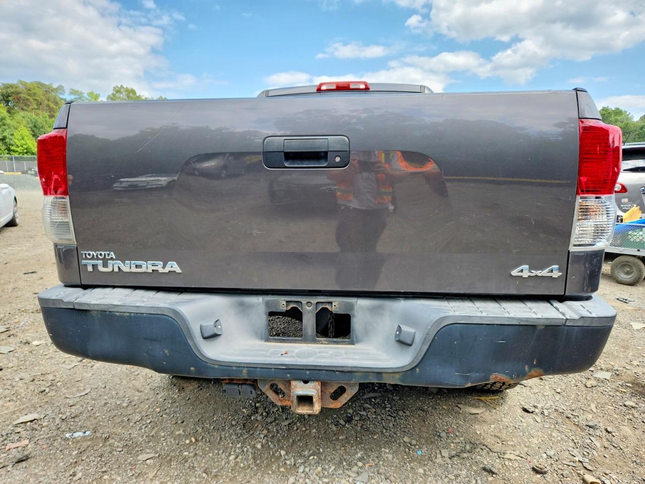 2013 Toyota Tundra Double Cab Sr5 Gray vin: 5TFUY5F16DX288241