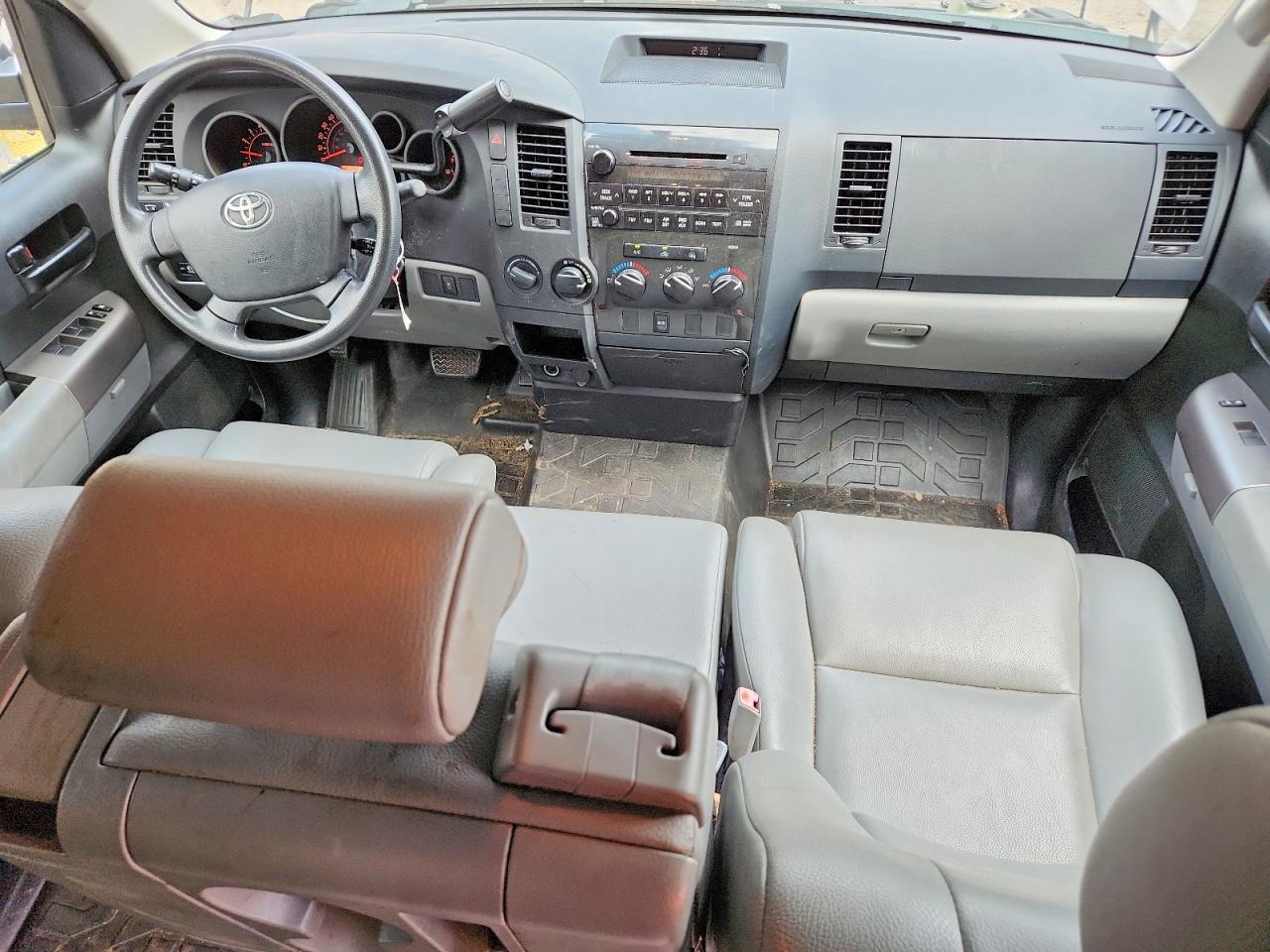 2013 Toyota Tundra Double Cab Sr5 Gray vin: 5TFUY5F16DX288241