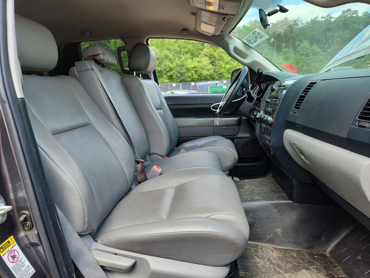 2013 Toyota Tundra Double Cab Sr5 Gray vin: 5TFUY5F16DX288241