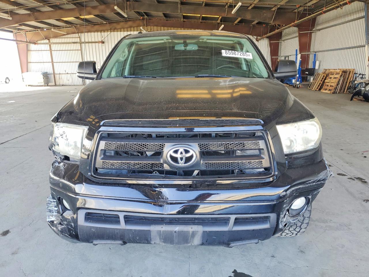 2013 Toyota Tundra Double Cab Sr5 Black vin: 5TFUY5F16DX288594