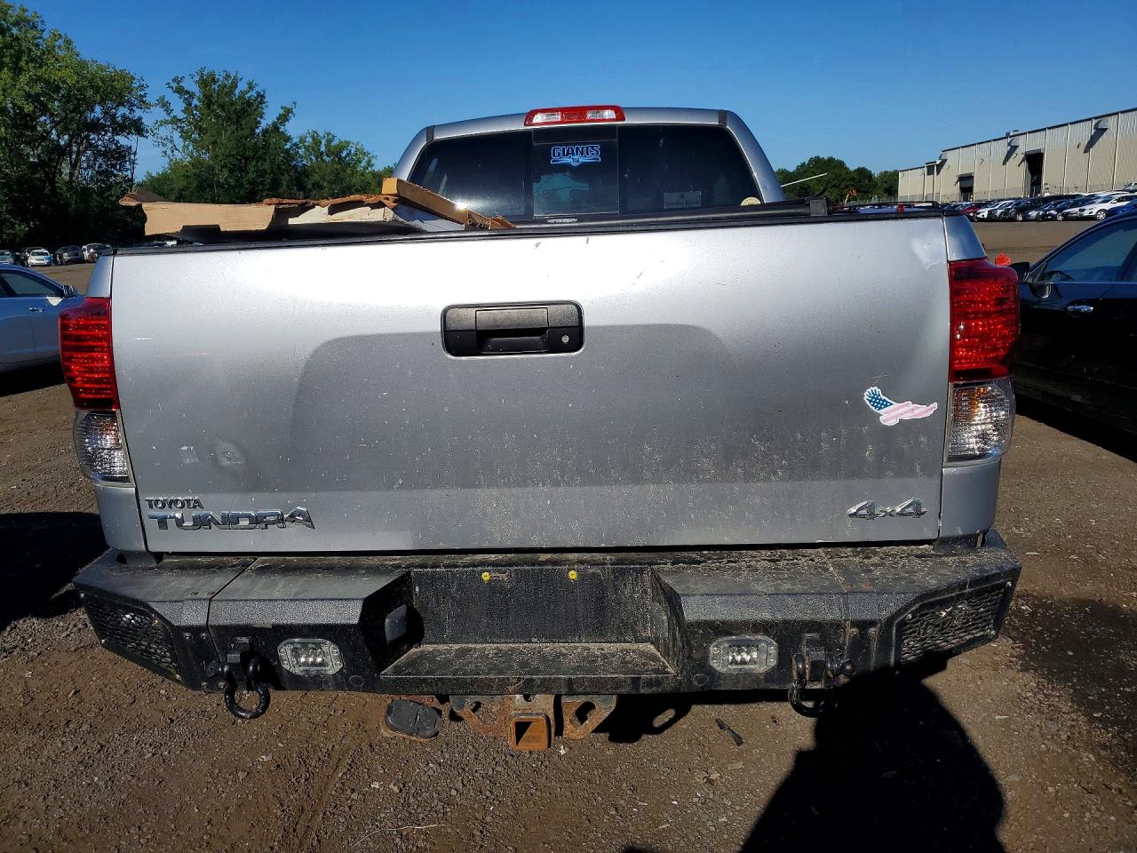 2013 Toyota Tundra Double Cab Sr5 Серебряный vin: 5TFUY5F16DX322503
