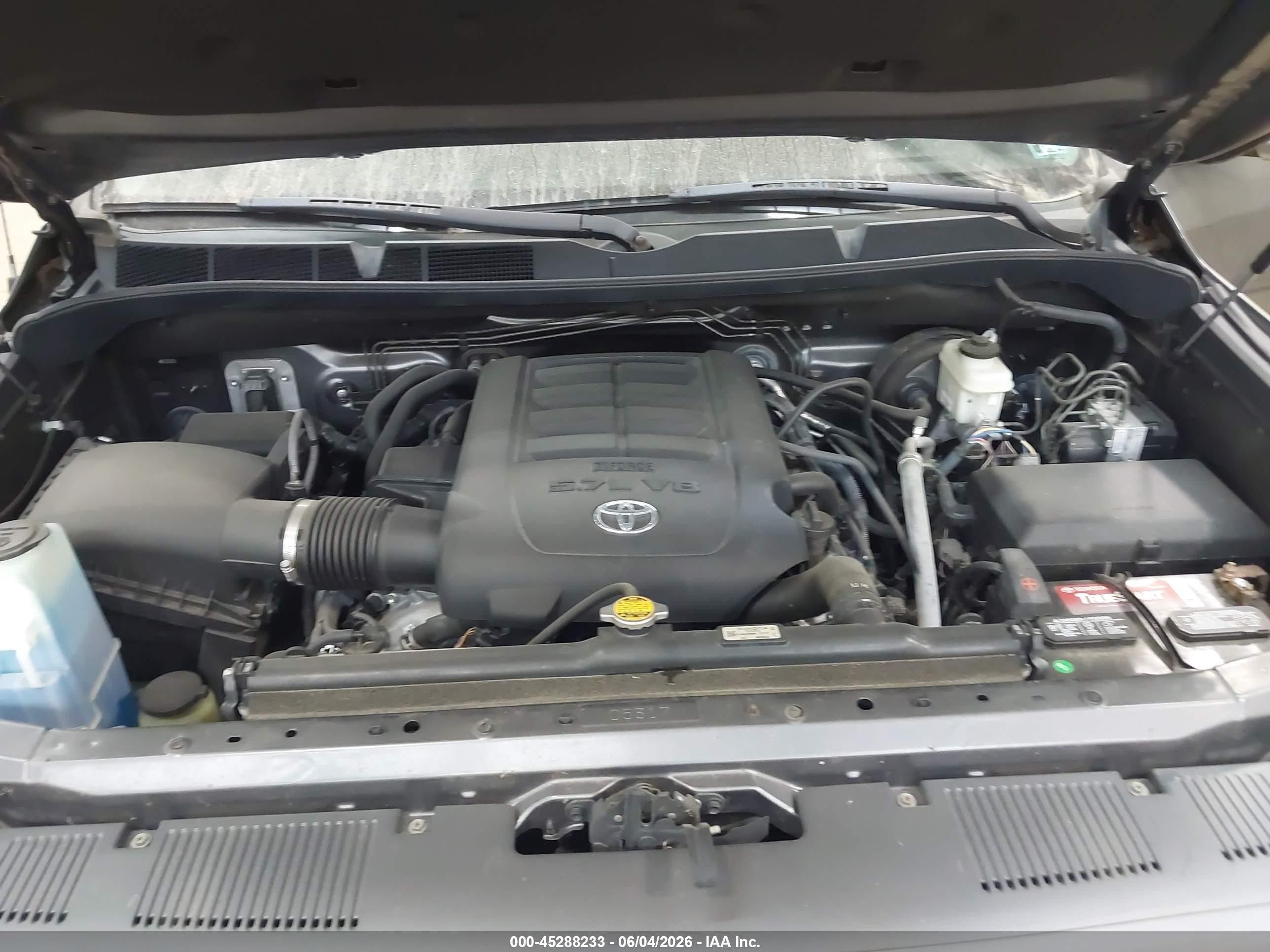 2015 Toyota Tundra Sr5 5.7l V8 Gray vin: 5TFUY5F16FX451019