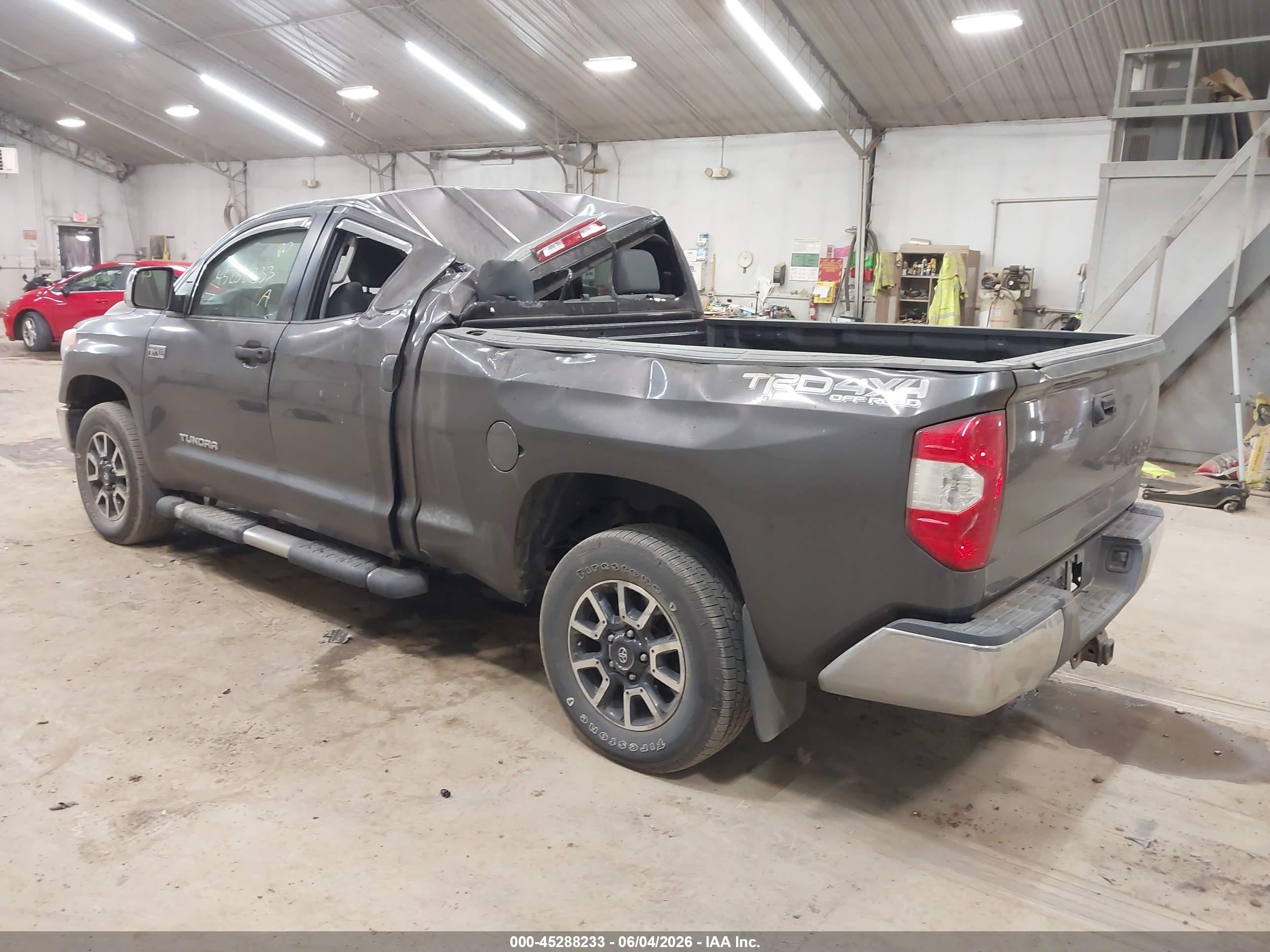 2015 Toyota Tundra Sr5 5.7l V8 Gray vin: 5TFUY5F16FX451019