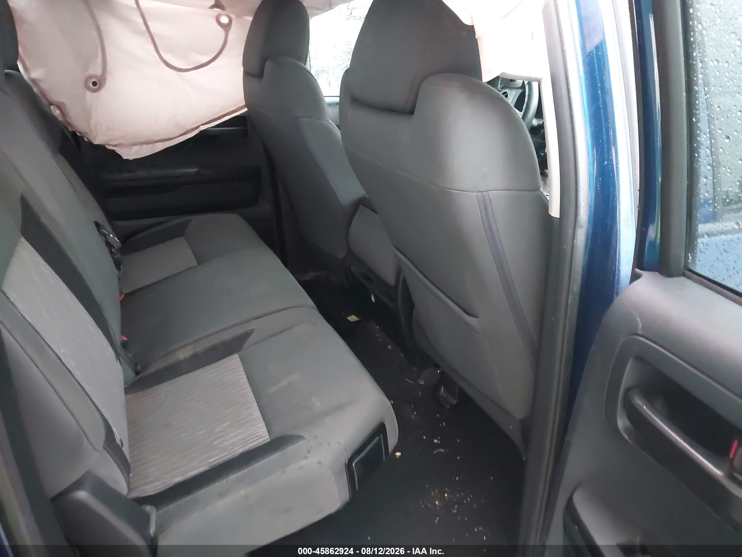 2015 Toyota Tundra Sr 5.7l V8 Blue vin: 5TFUY5F16FX470606