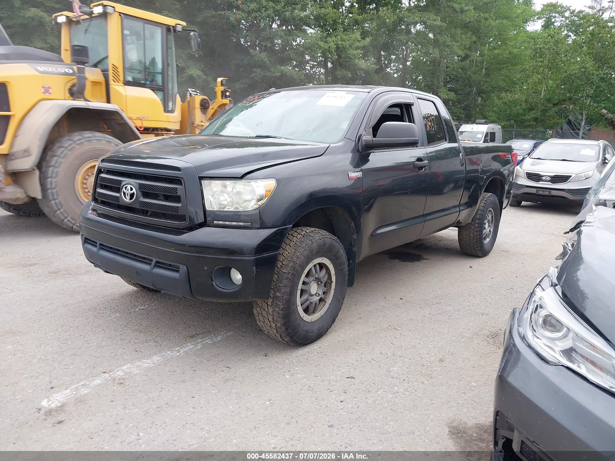 2010 Toyota Tundra Grade 5.7l V8 Black vin: 5TFUY5F17AX102587