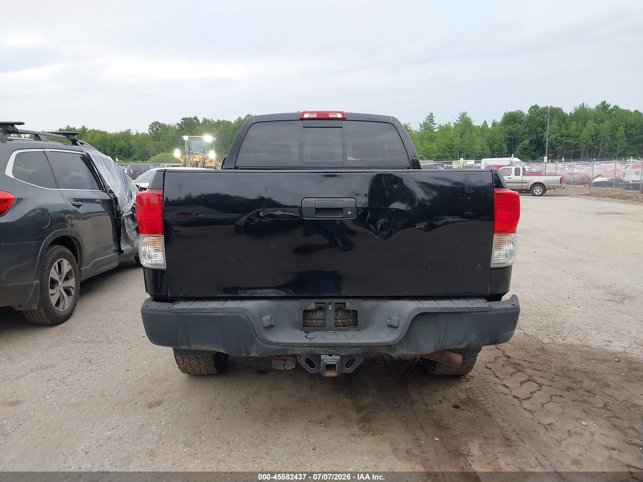 2010 Toyota Tundra Grade 5.7l V8 Black vin: 5TFUY5F17AX102587