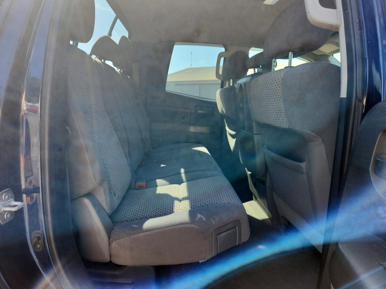 2010 Toyota Tundra Double Cab Sr5 Blue vin: 5TFUY5F17AX113458
