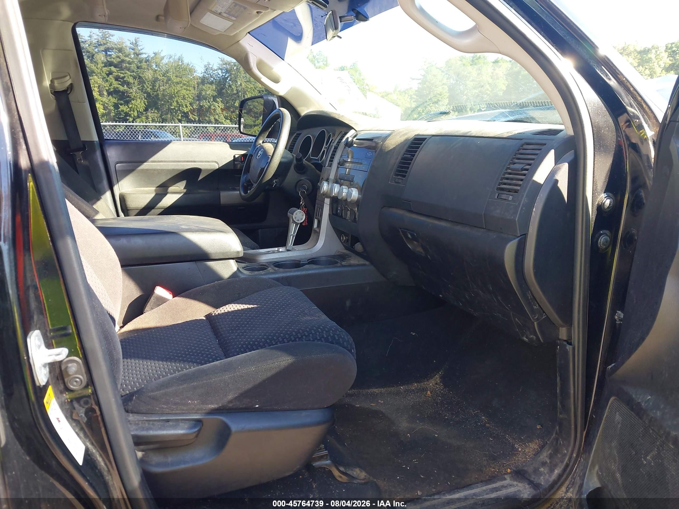 2010 Toyota Tundra Grade 5.7l V8 Черный vin: 5TFUY5F17AX157315