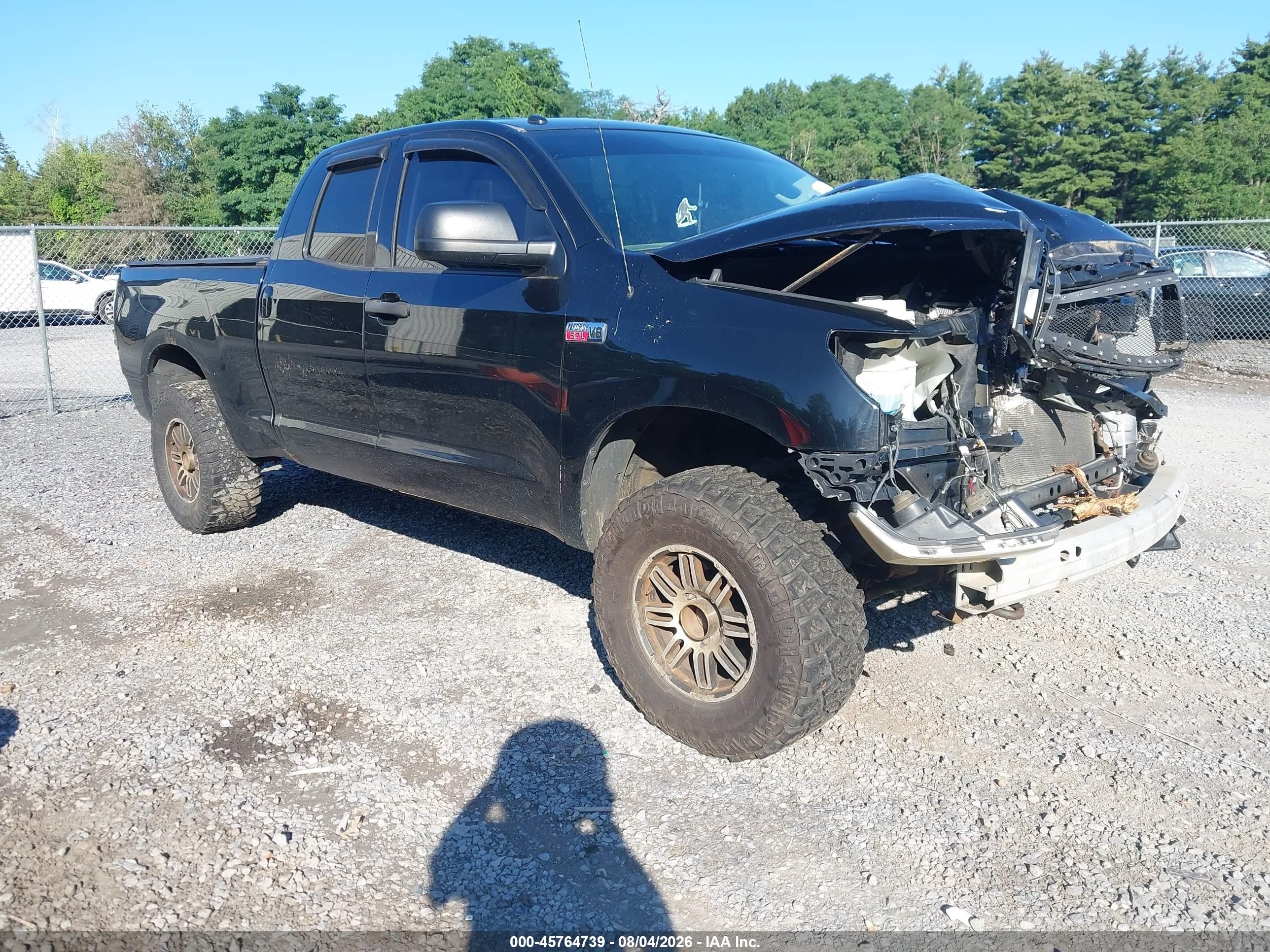 2010 Toyota Tundra Grade 5.7l V8 Black vin: 5TFUY5F17AX157315