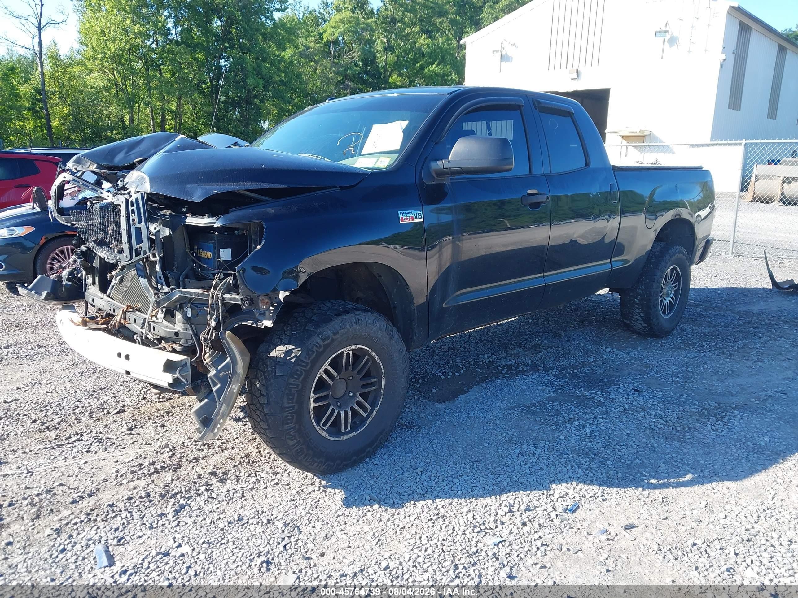 2010 Toyota Tundra Grade 5.7l V8 Черный vin: 5TFUY5F17AX157315