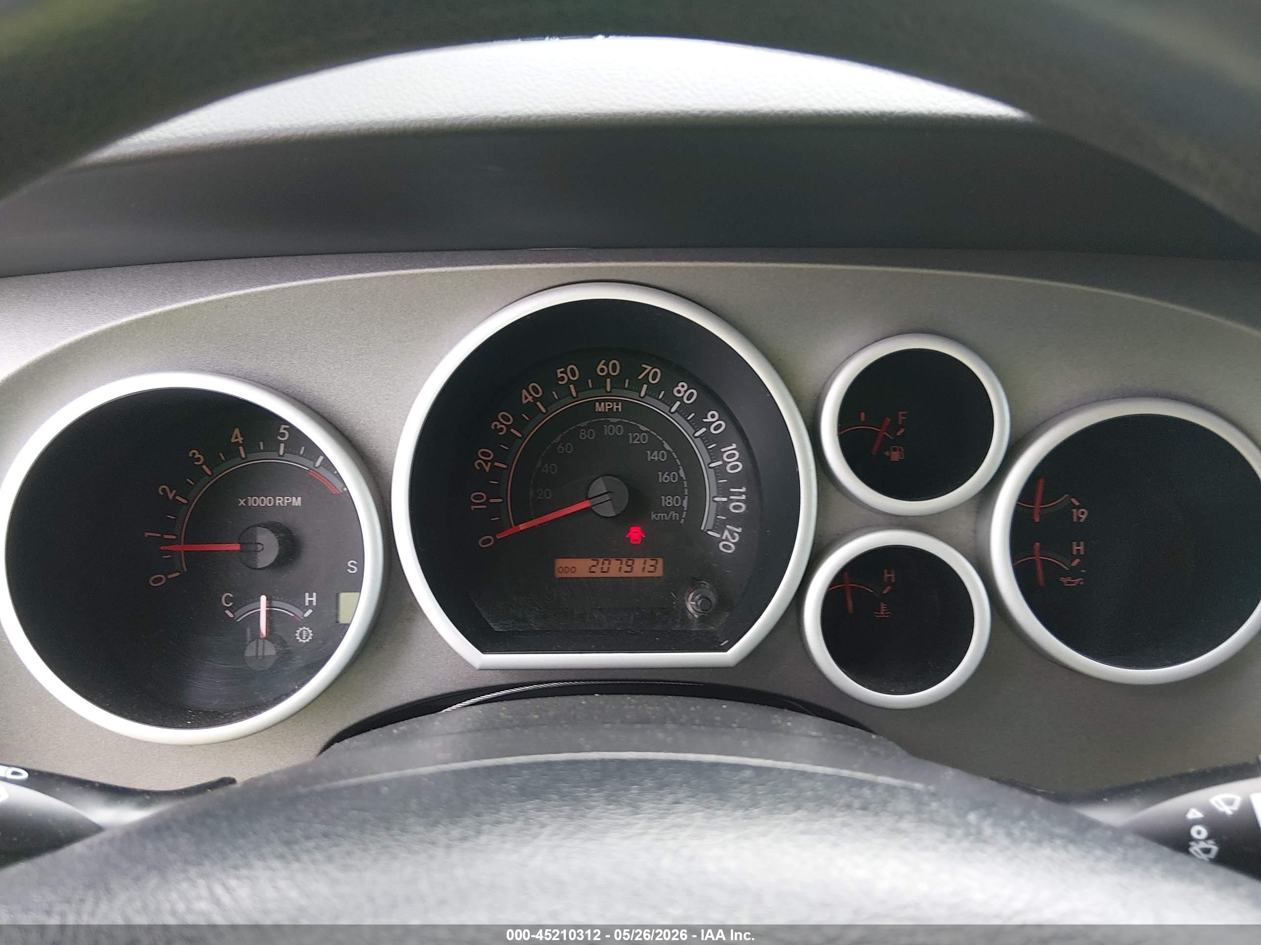 2011 Toyota Tundra Grade 5.7l V8 White vin: 5TFUY5F17BX198707