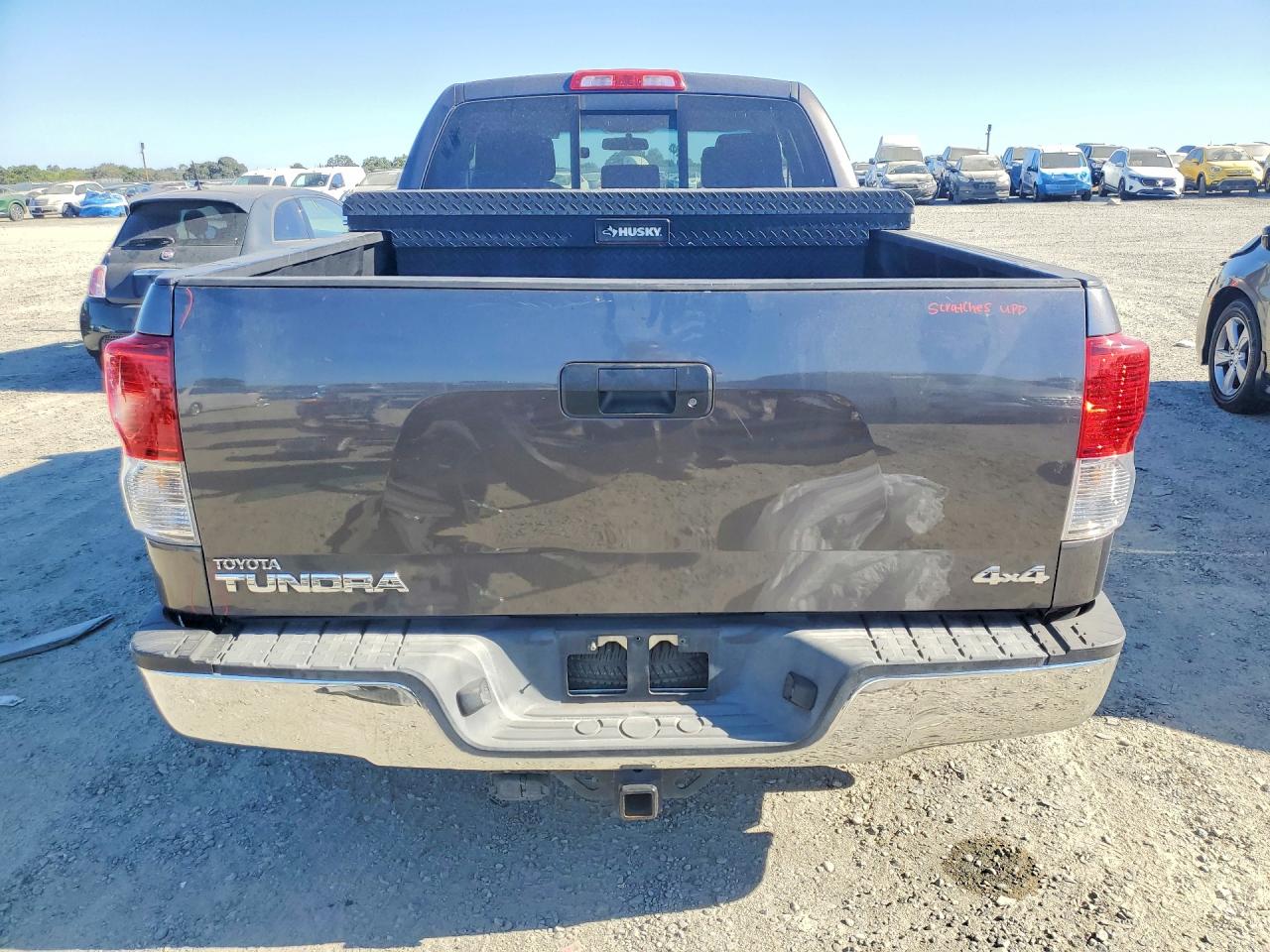 2011 Toyota Tundra Double Cab Sr5 Gray vin: 5TFUY5F17BX208118
