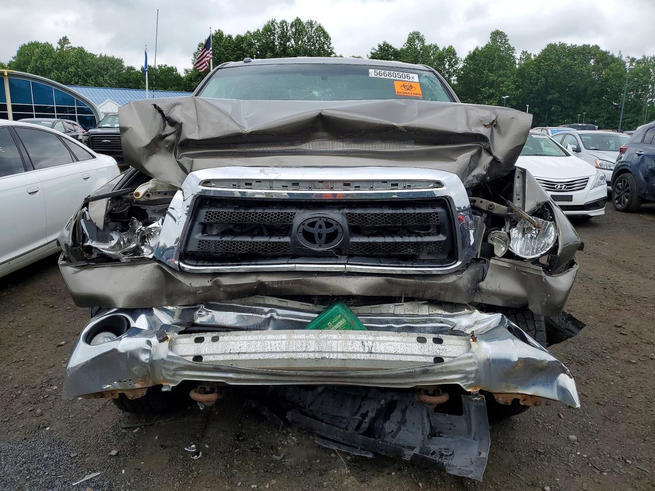 2012 Toyota Tundra Double Cab Sr5 Gray vin: 5TFUY5F17CX235451