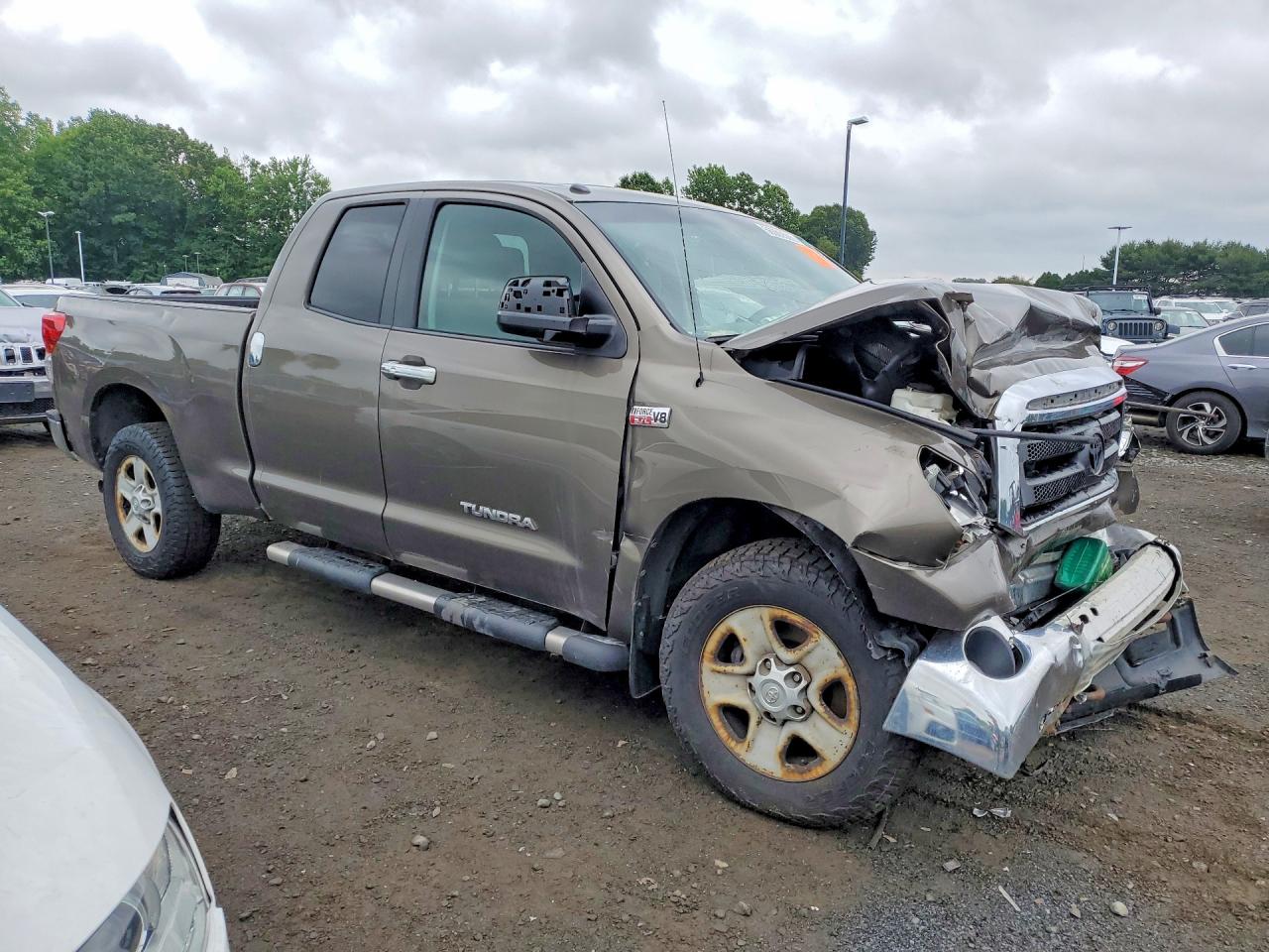 2012 Toyota Tundra Double Cab Sr5 Gray vin: 5TFUY5F17CX235451