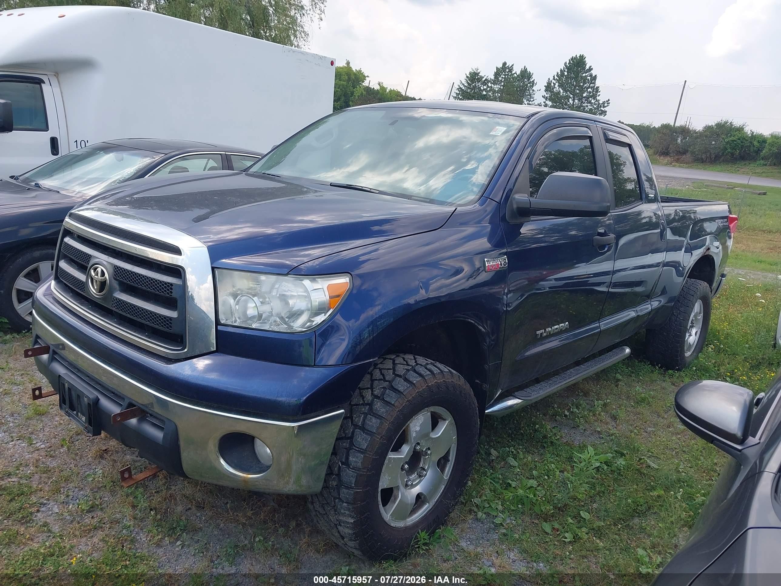 2013 Toyota Tundra Grade 5.7l V8 Blue vin: 5TFUY5F17DX283484