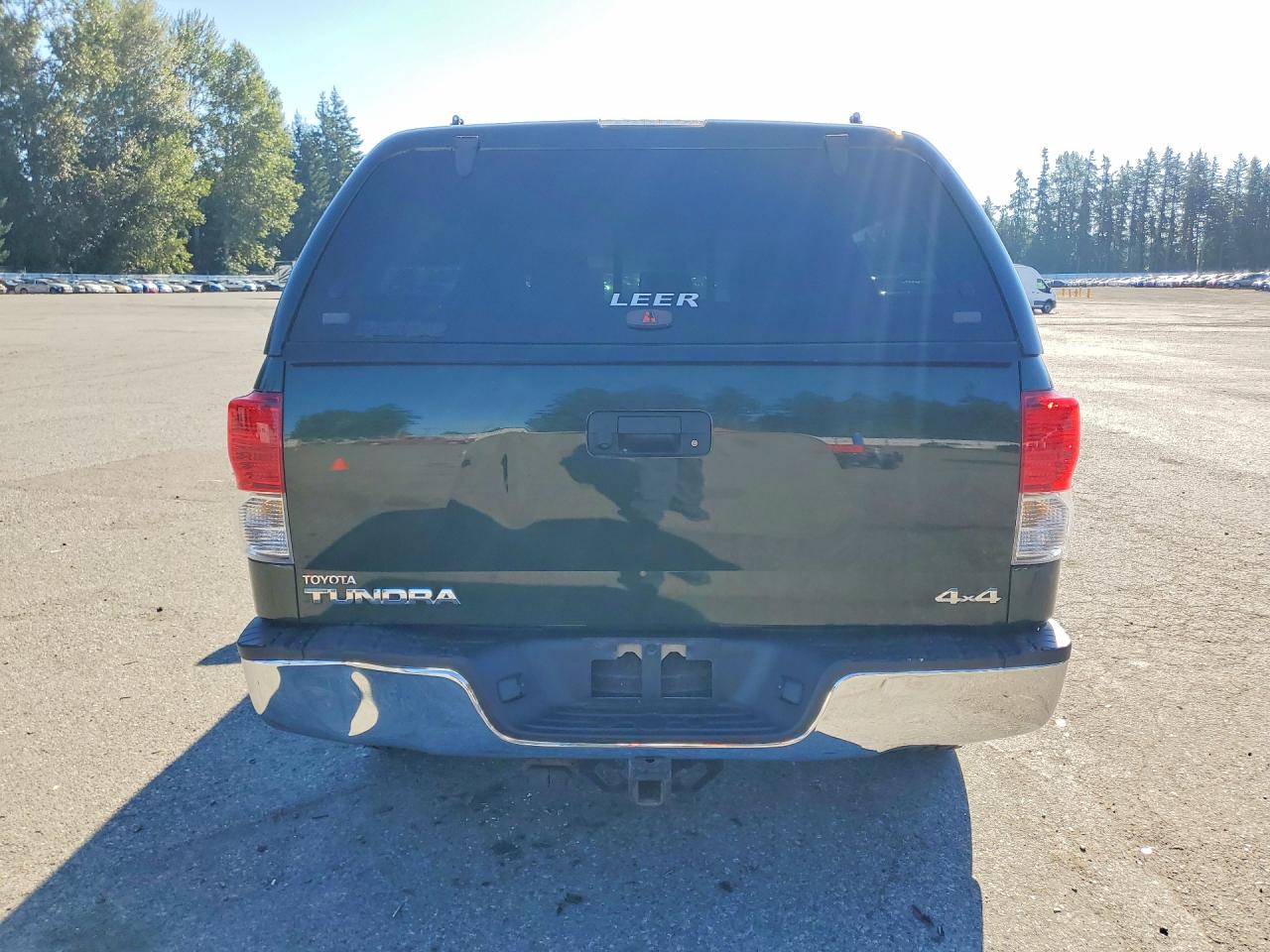 2010 Toyota Tundra Double Cab Sr5 Green vin: 5TFUY5F18AX095875
