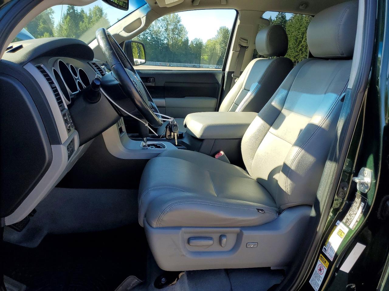 2010 Toyota Tundra Double Cab Sr5 Green vin: 5TFUY5F18AX095875