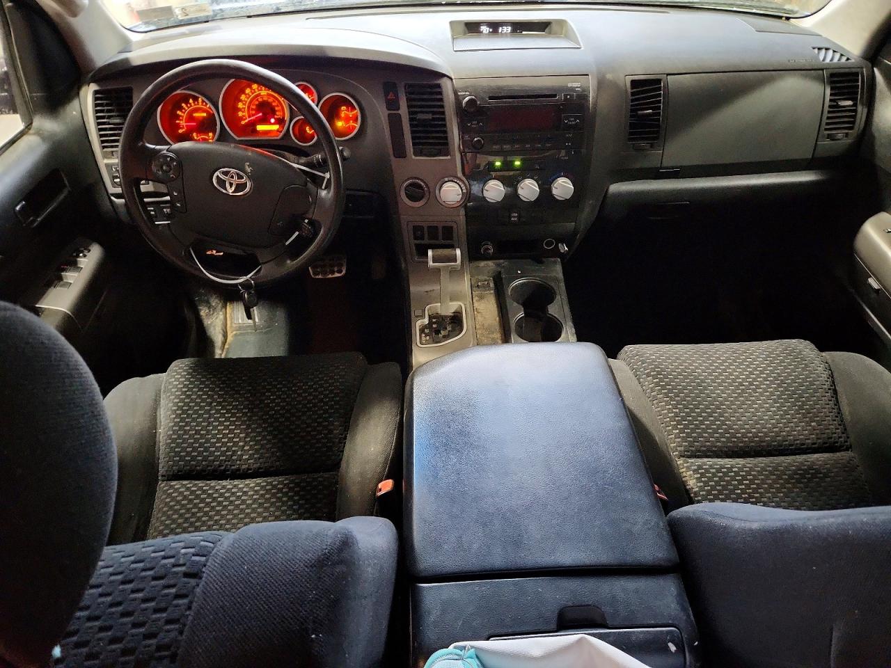 2010 Toyota Tundra Double Cab Sr5 Черный vin: 5TFUY5F18AX098551