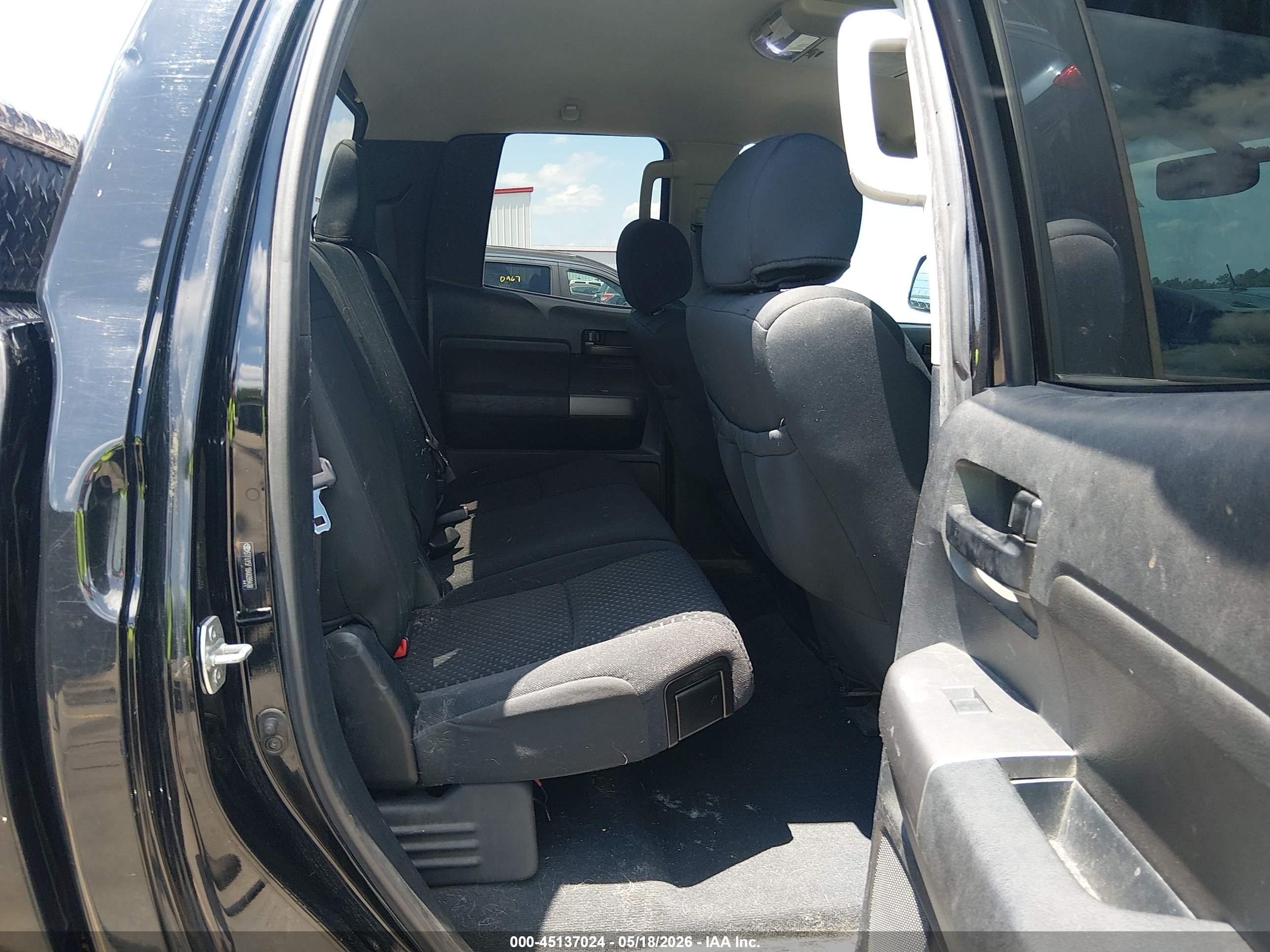 2010 Toyota Tundra Grade 5.7l V8 Black vin: 5TFUY5F18AX099408