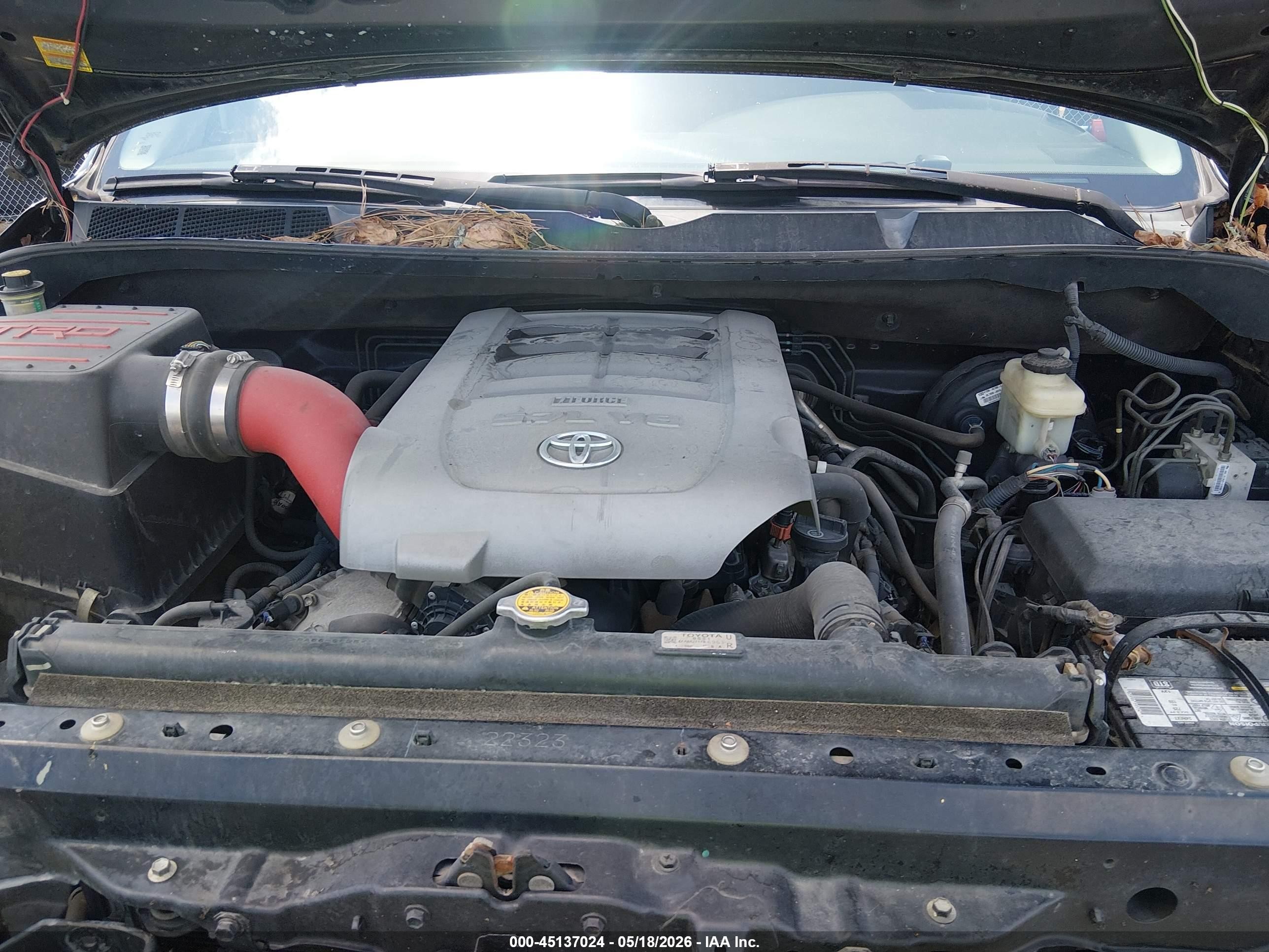 2010 Toyota Tundra Grade 5.7l V8 Black vin: 5TFUY5F18AX099408