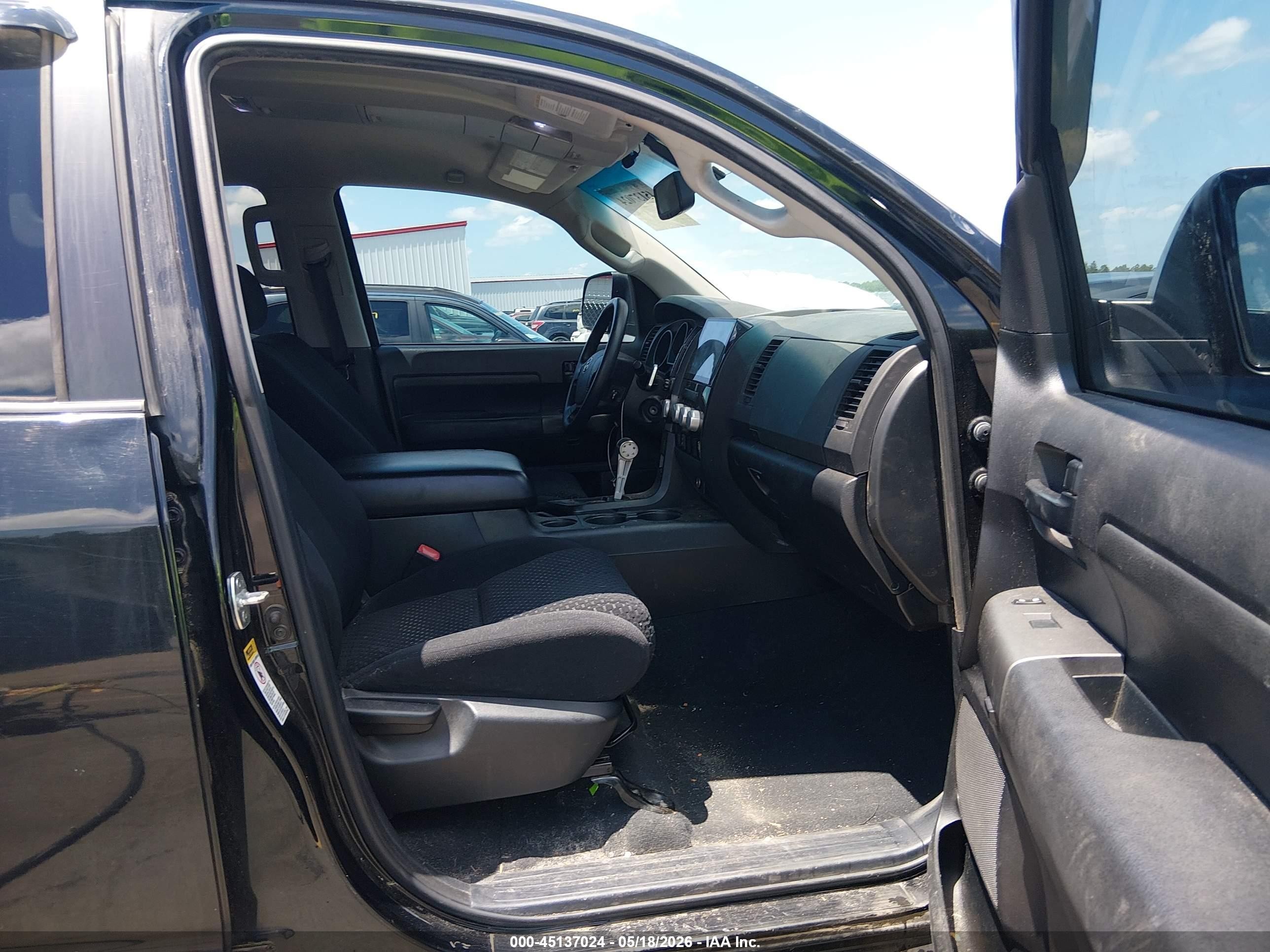 2010 Toyota Tundra Grade 5.7l V8 Black vin: 5TFUY5F18AX099408