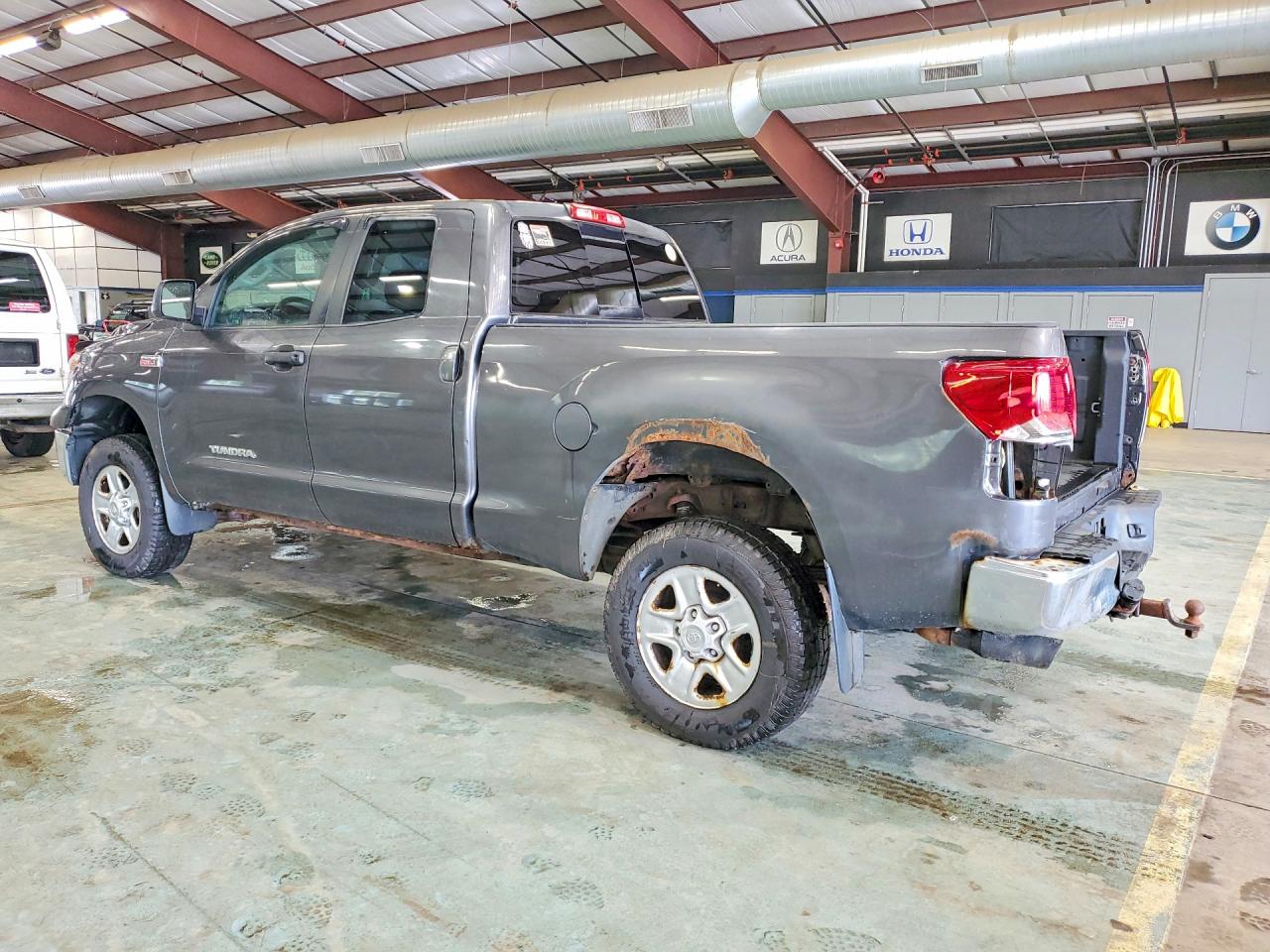 2011 Toyota Tundra Double Cab Sr5 Серый vin: 5TFUY5F18BX165411