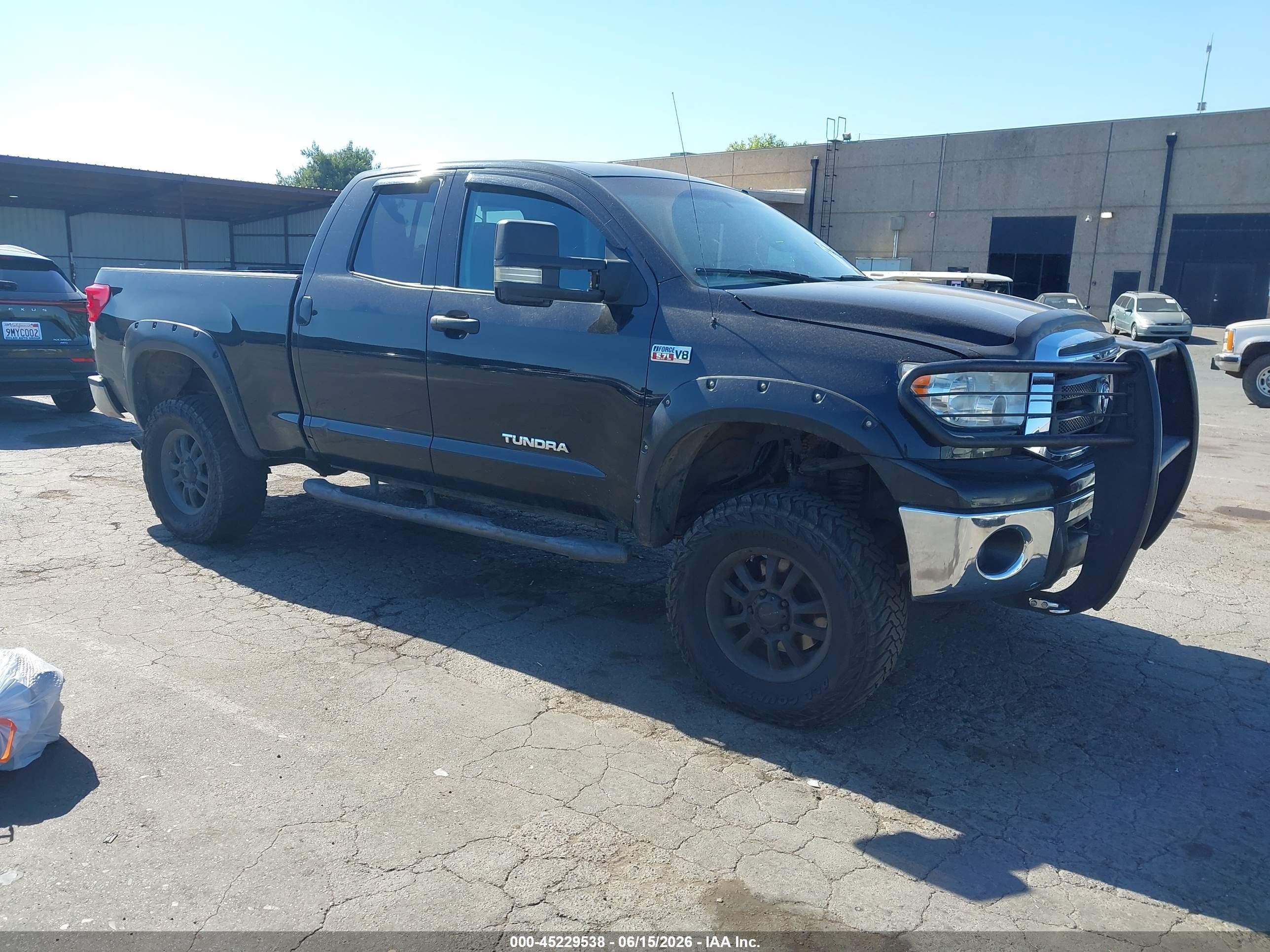 2011 Toyota Tundra Grade 5.7l V8 Black vin: 5TFUY5F18BX186419