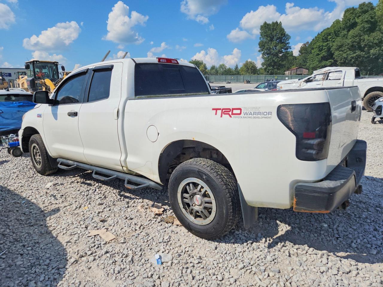 2012 Toyota Tundra Double Cab Sr5 Белый vin: 5TFUY5F18CX265316