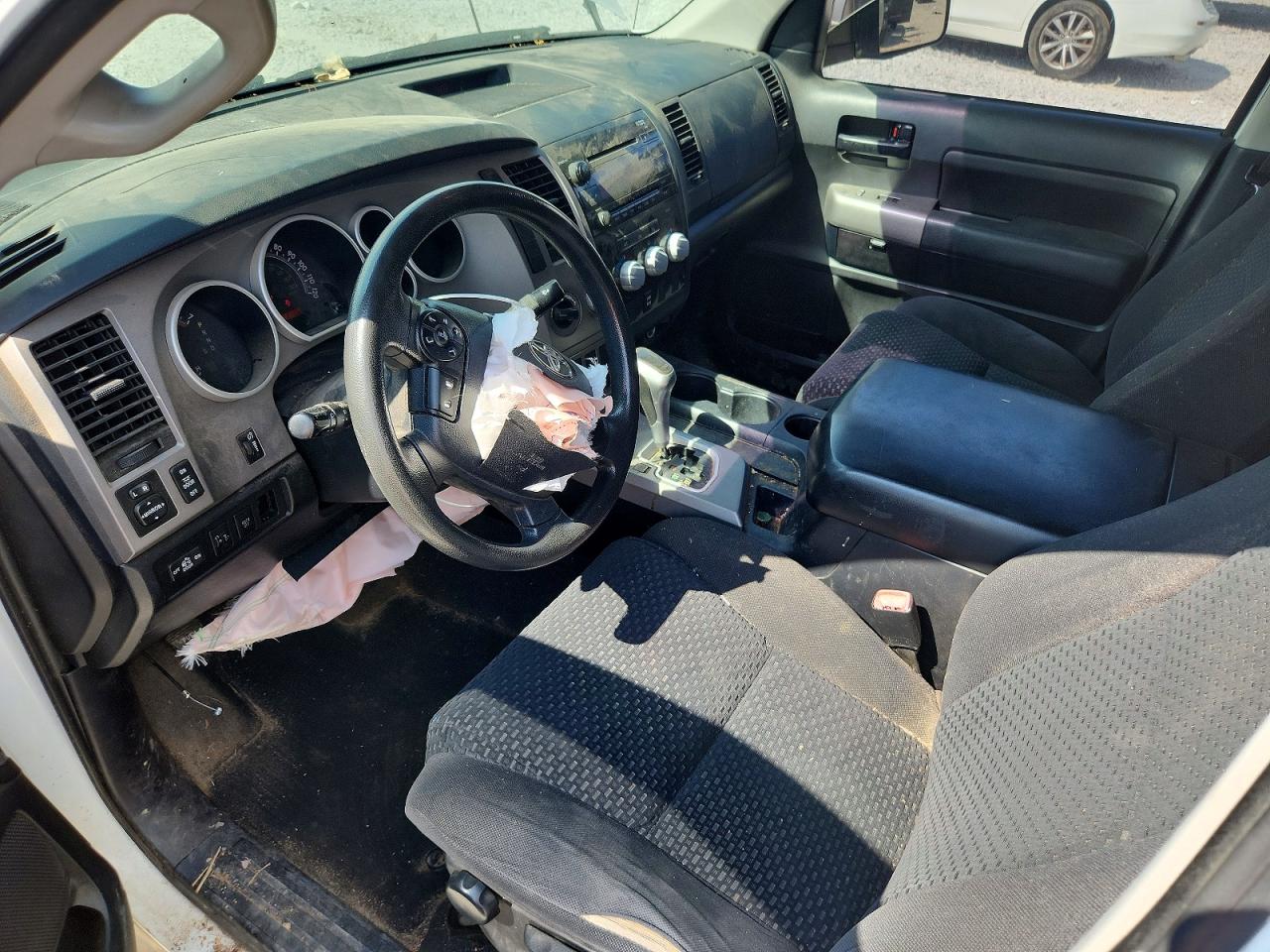 2012 Toyota Tundra Double Cab Sr5 Белый vin: 5TFUY5F18CX265316