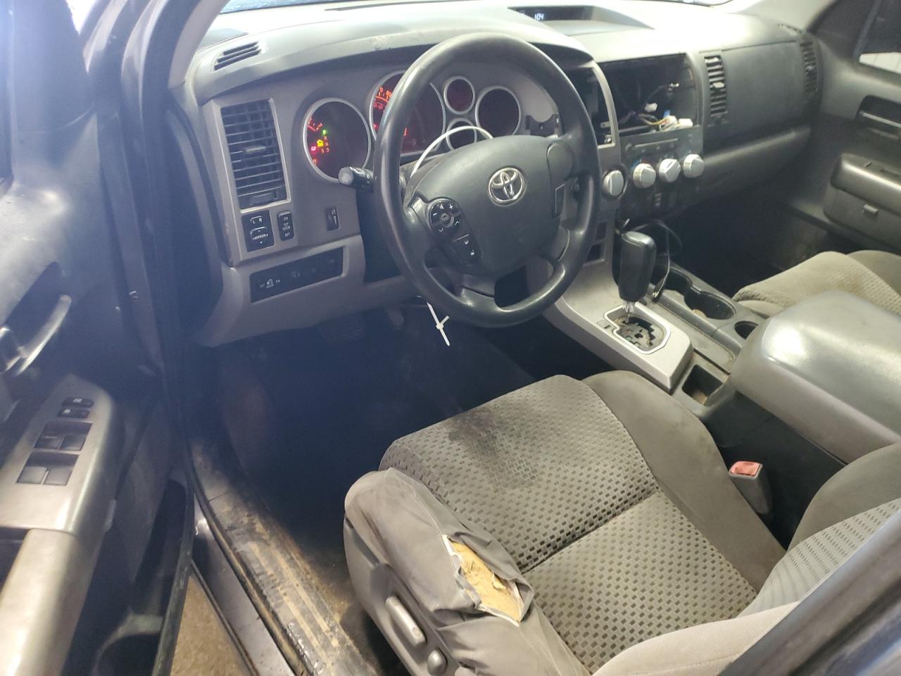 2013 Toyota Tundra Double Cab Sr5 Серый vin: 5TFUY5F18DX289276 Damage: Radio Display/Touch Screen, Missing, Replacement Required
