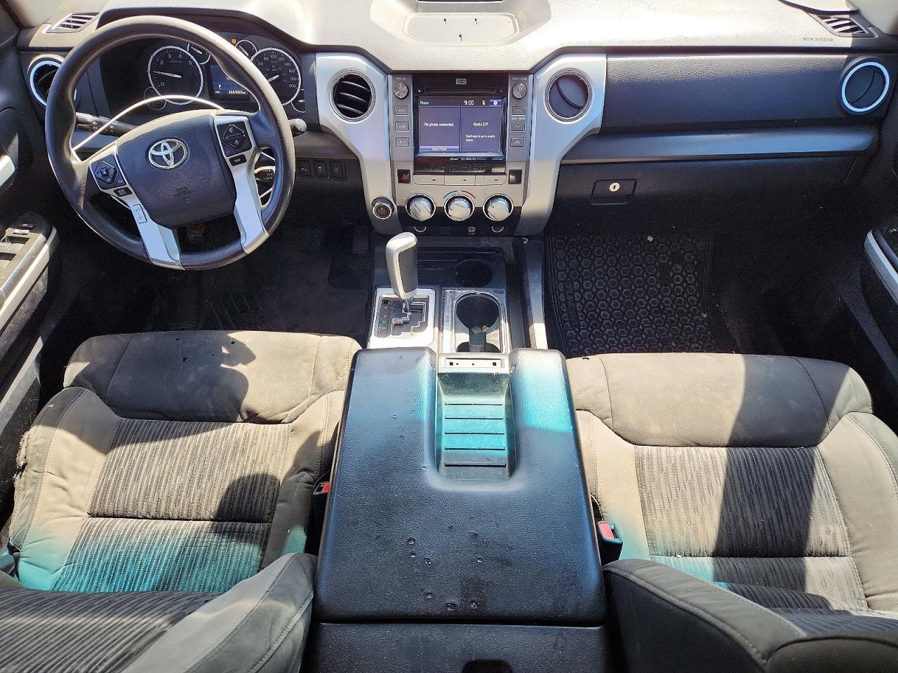 2014 Toyota Tundra Sr Black vin: 5TFUY5F18EX328319
