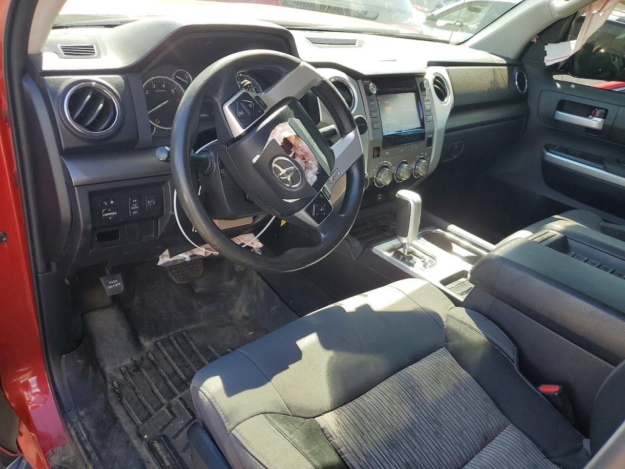 2015 Toyota Tundra Sr5 Red vin: 5TFUY5F18FX452916
