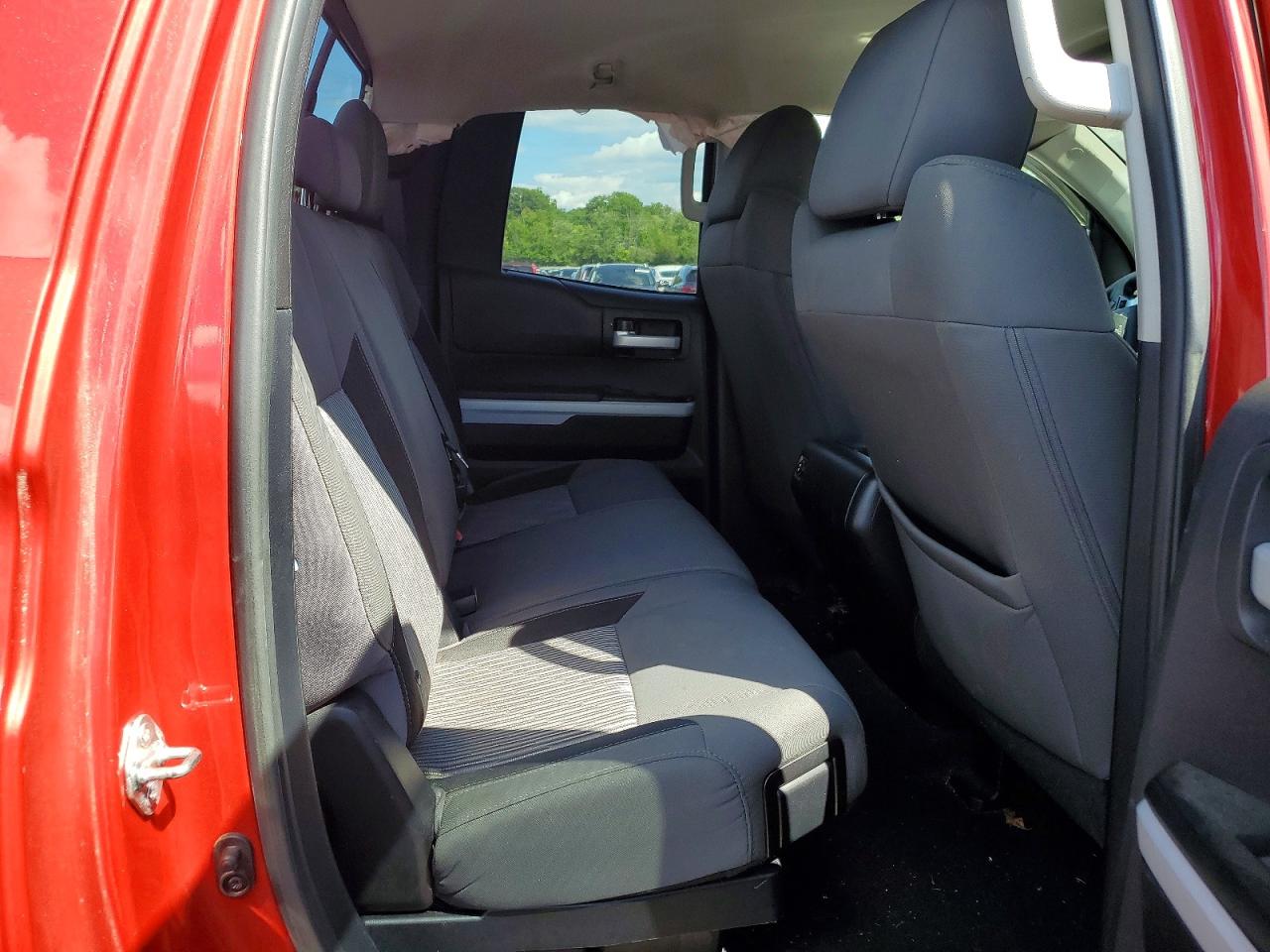 2015 Toyota Tundra Sr5 Red vin: 5TFUY5F18FX452916