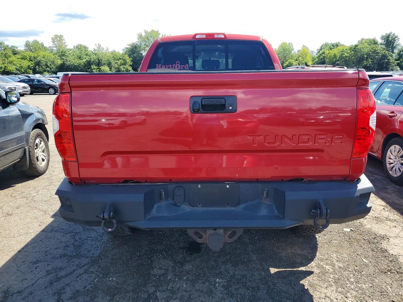 2015 Toyota Tundra Sr5 Red vin: 5TFUY5F18FX452916