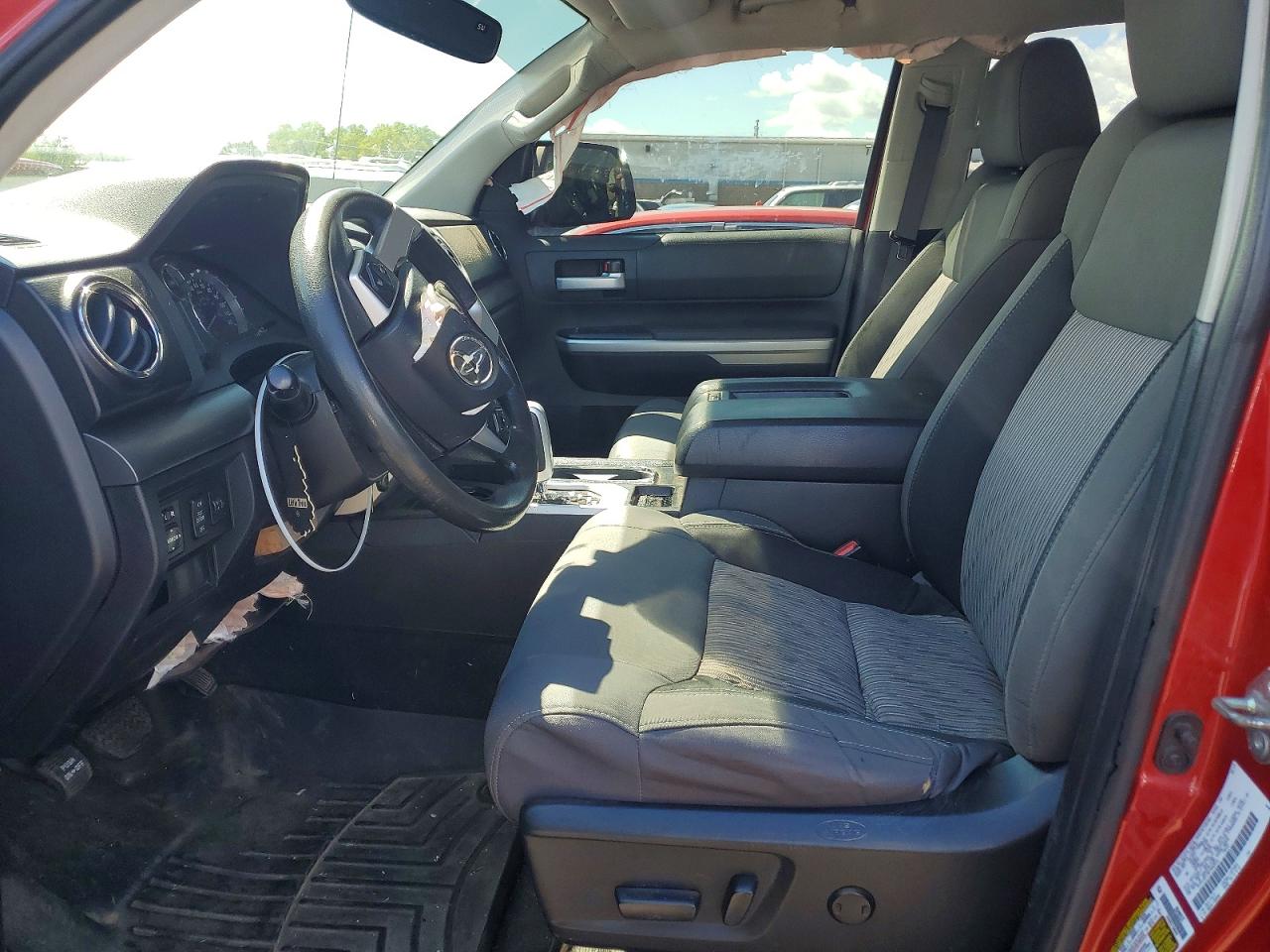 2015 Toyota Tundra Sr5 Red vin: 5TFUY5F18FX452916